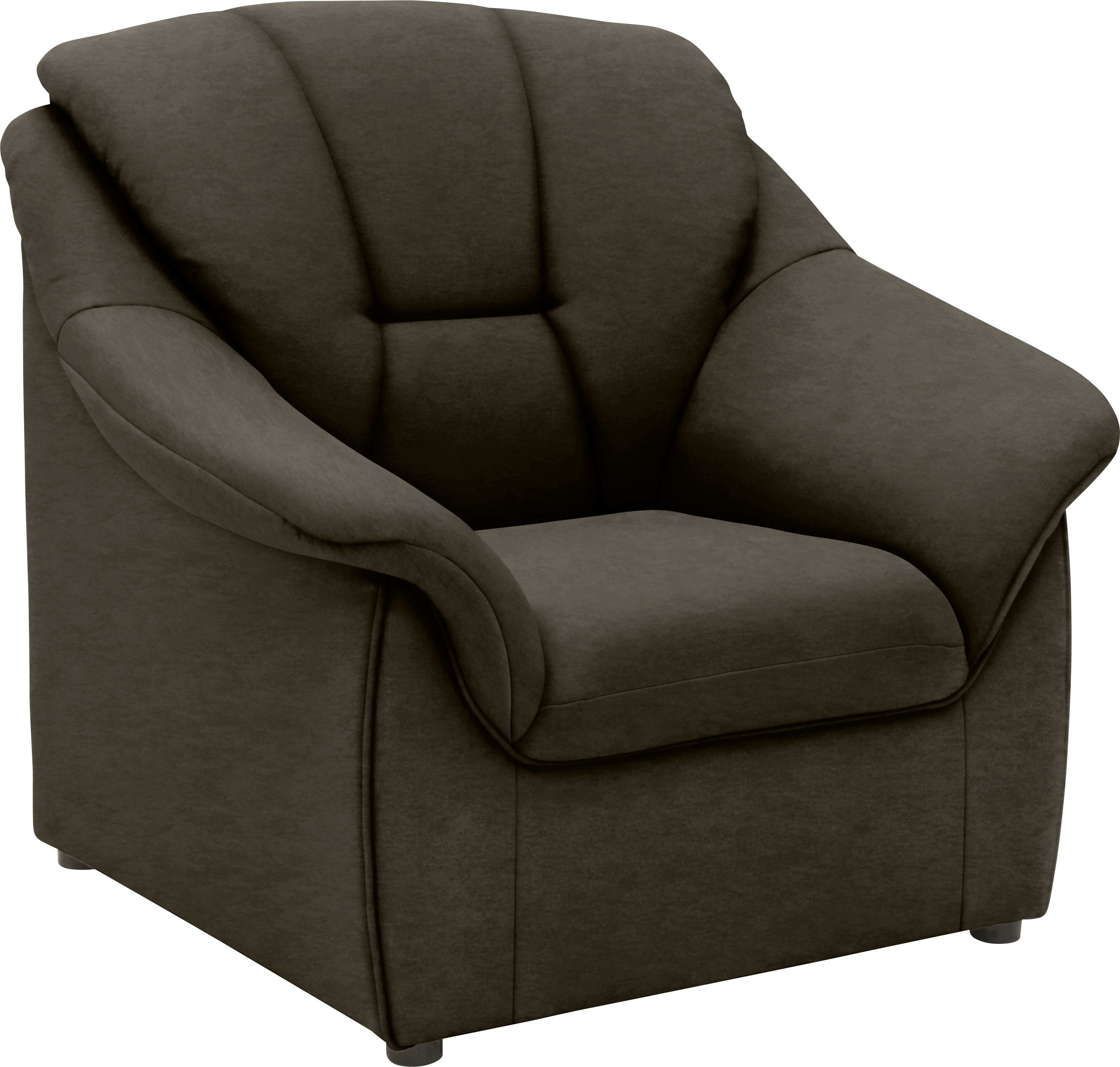 DOMO collection Fauteuil Faenza voor kleine ruimtes, tijdloos en elegant, compacte afmetingen