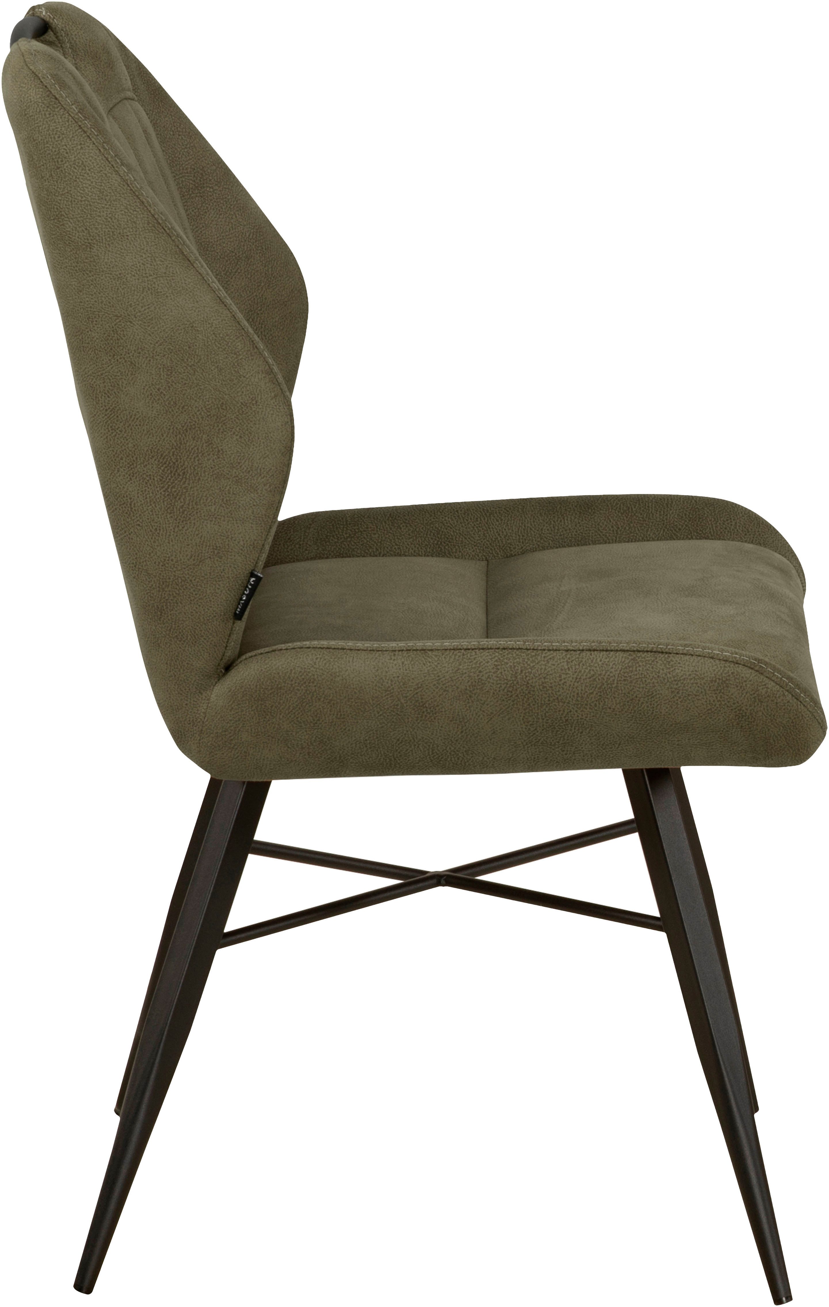 OMG Design Eetkamerstoel Torro comfortabele gestoffeerde stoel, onderhoudsvriendelijke bekleding