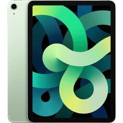 apple tablet ipad air (2020) wi-fi 64gb, 10,9 ", ipados, inclusief oplader groen