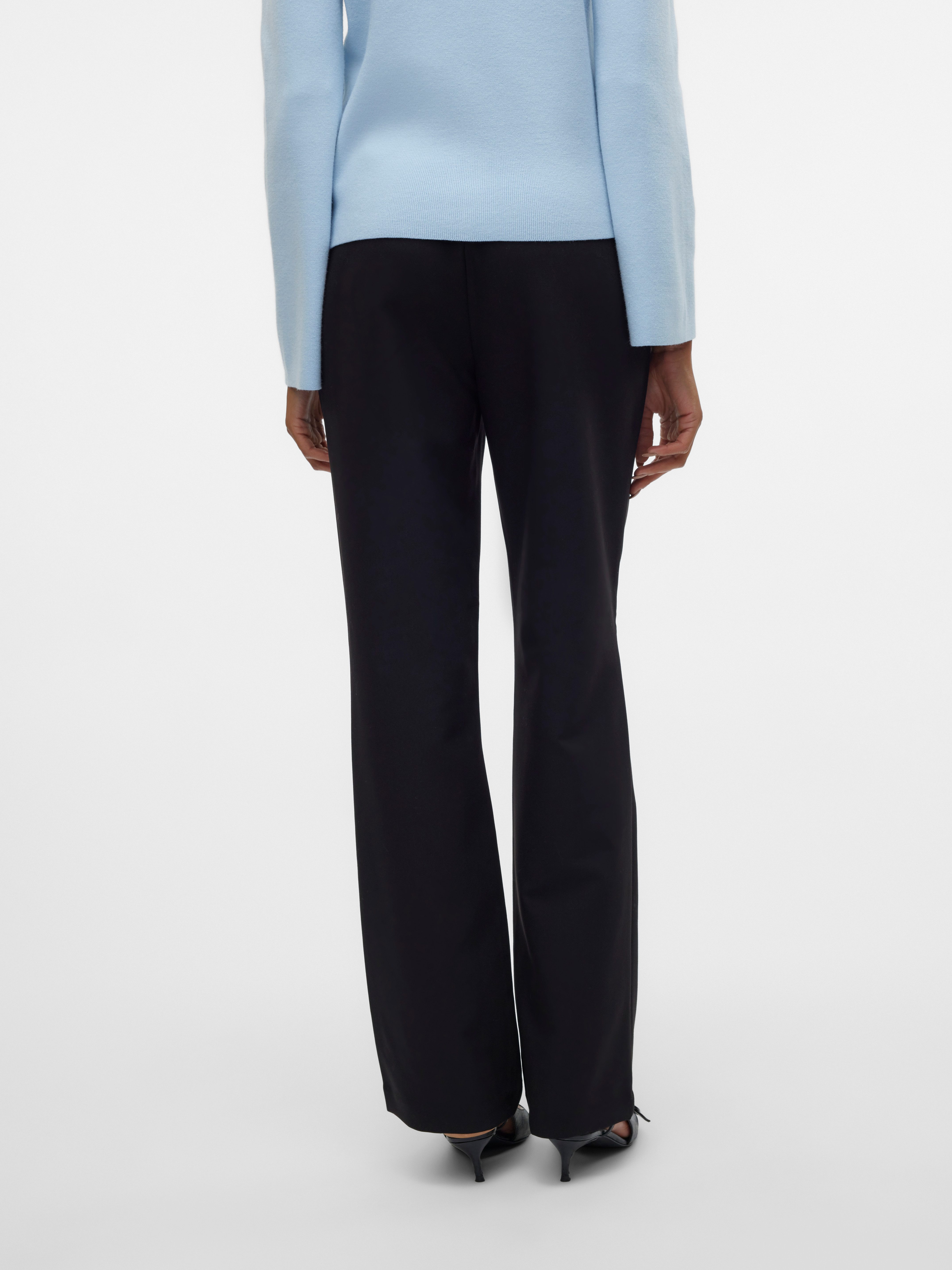 Vero Moda Pantalon VMCLAIR MW STRAIGHT PANT NOOS