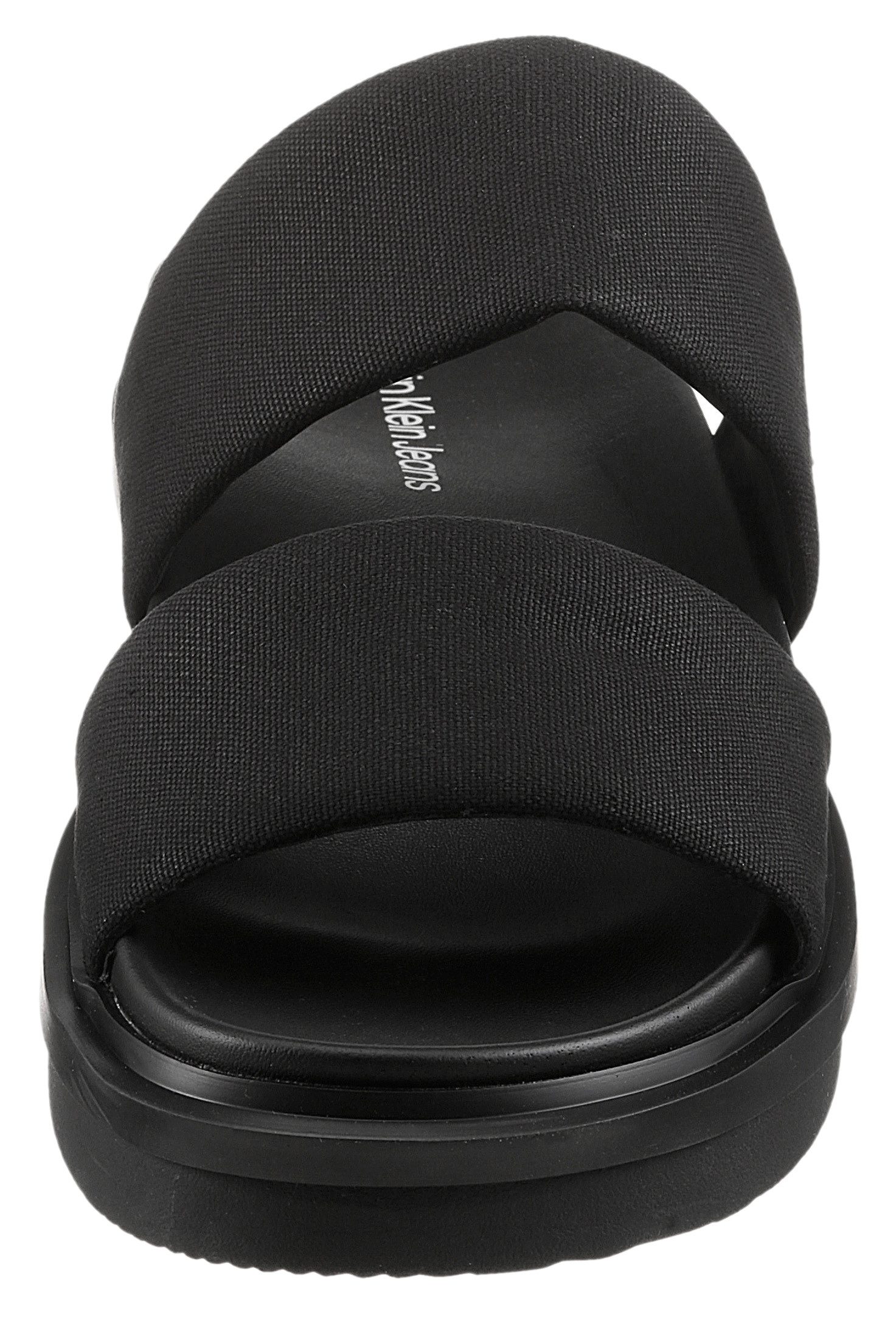 Calvin Klein Slippers FLAT MOLDED DBL BAR SANDAL CV