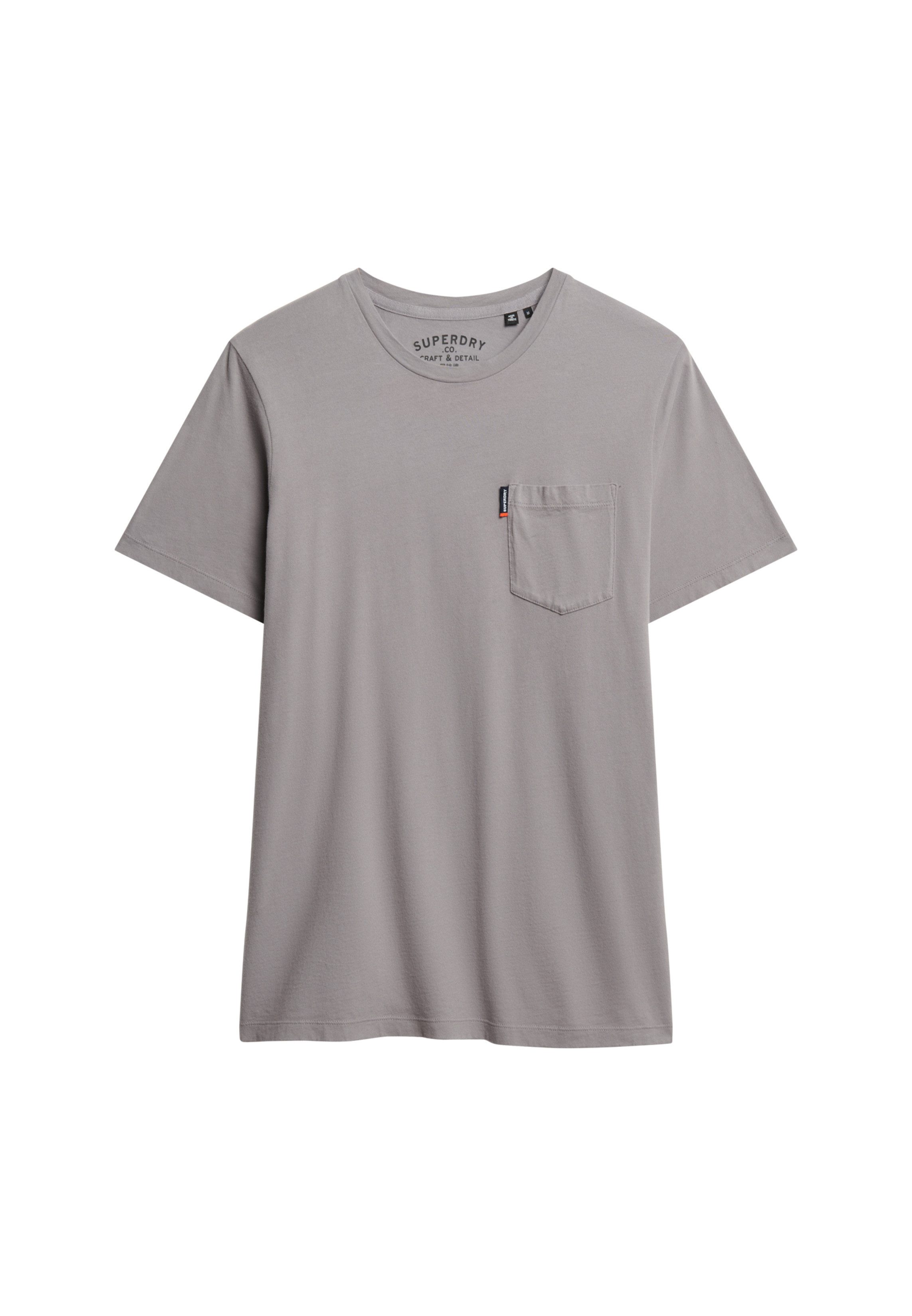 Superdry Shirt met ronde hals CLASSIC ESSENTIAL POCKET TEE