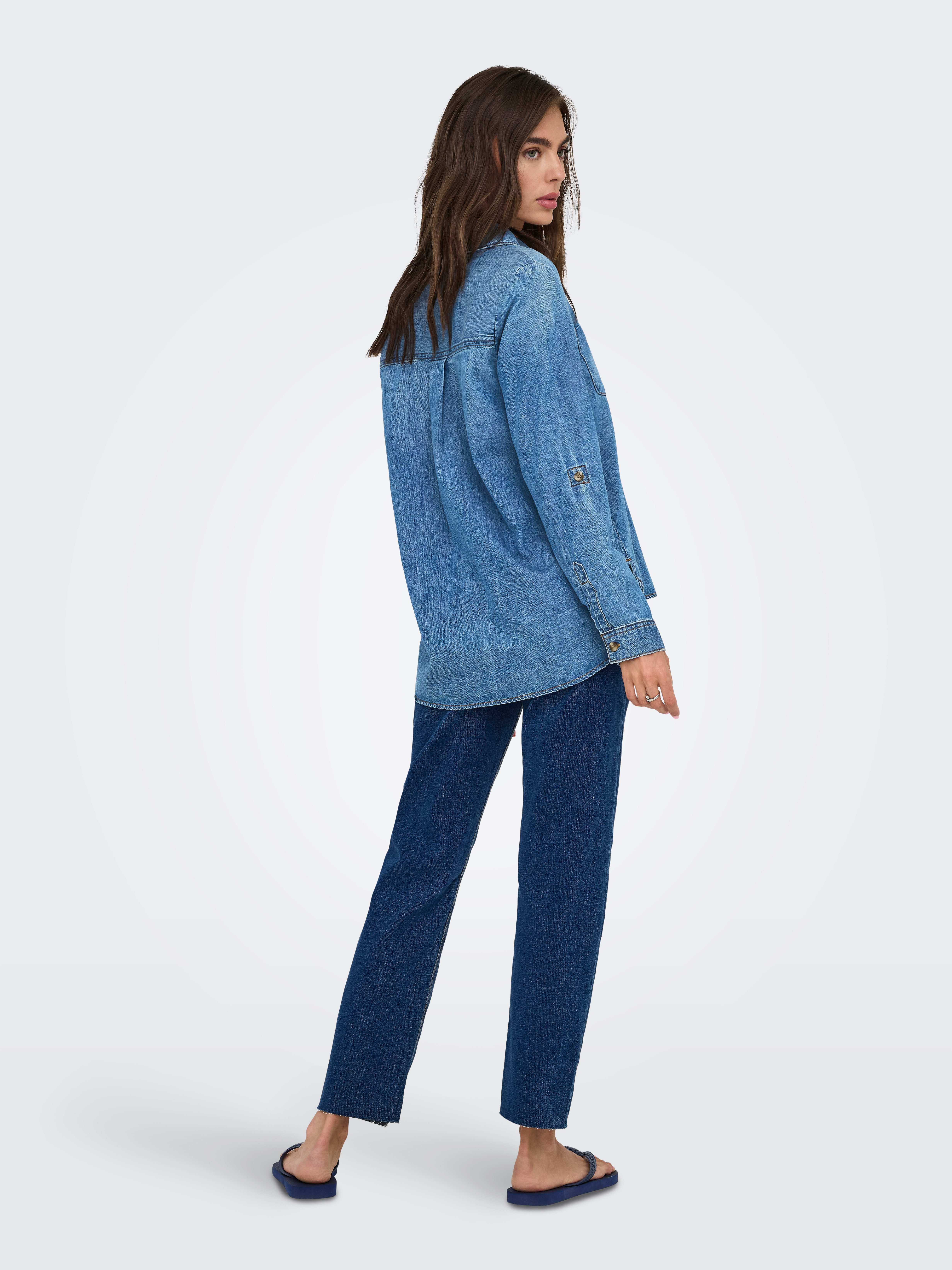 Only Jeans blouse ONLYASMIN SHIRT L/S DNM AKM NOOS