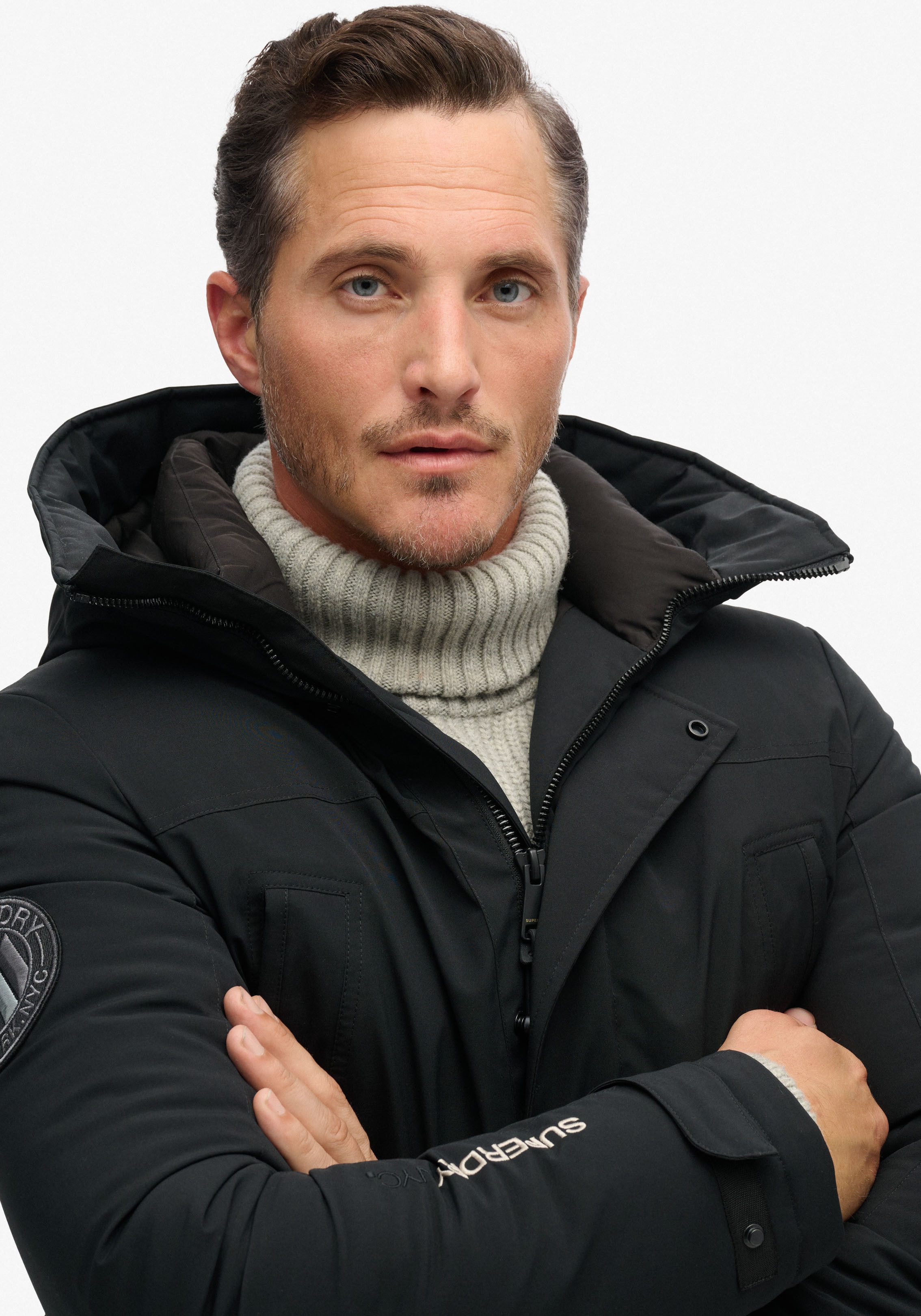 Superdry Gewatteerde jas CITY PADDED PARKA JACKET