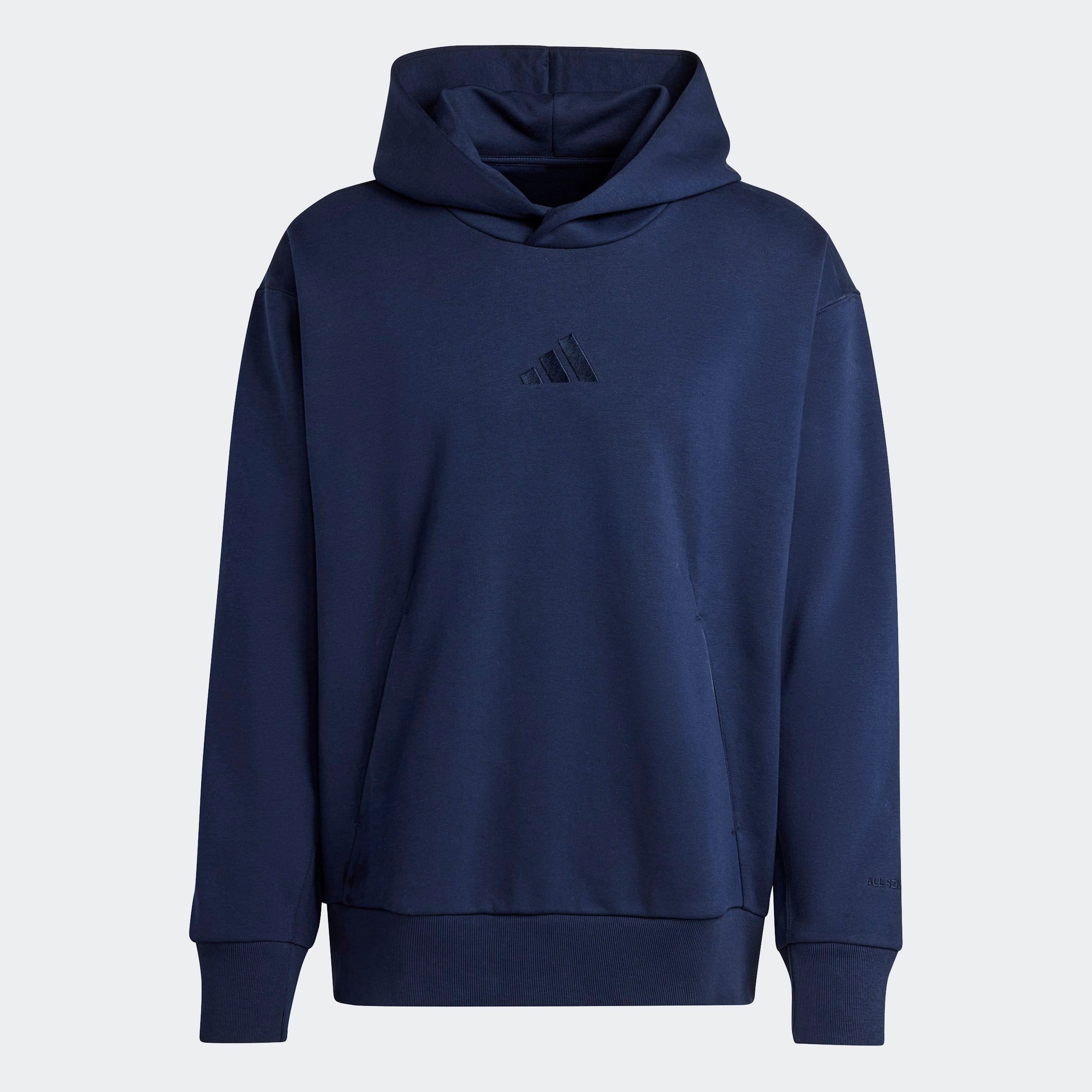 adidas Sportswear Hoodie M A SZN FL HD zacht fleecemateriaal (1-delig)