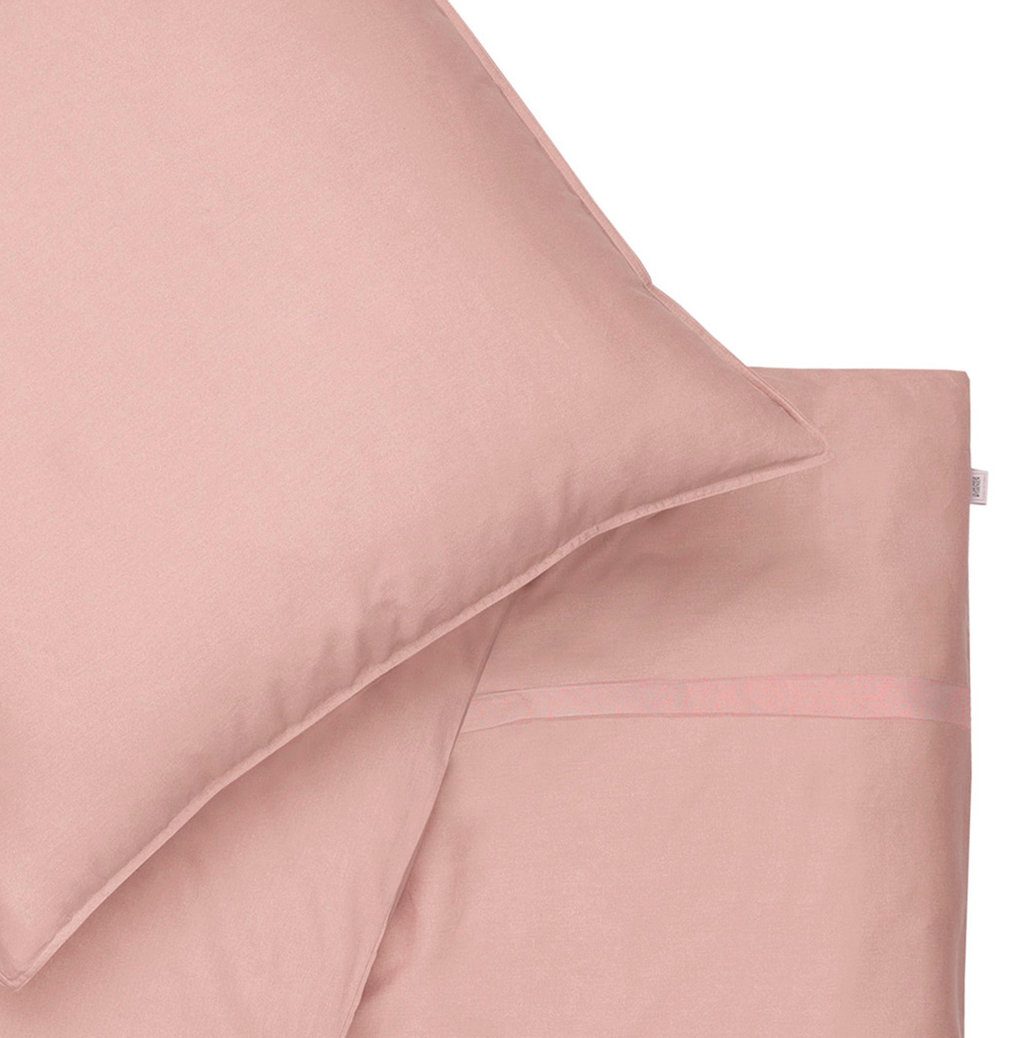 SCHÖNER WOHNEN-KOLLEKTION Beddengoed Pure in maat 135x200, 155x220 of 200x200 cm Dekbedovertrek van katoen in satijn-kwaliteit, unikleurige dekbedovertrek
