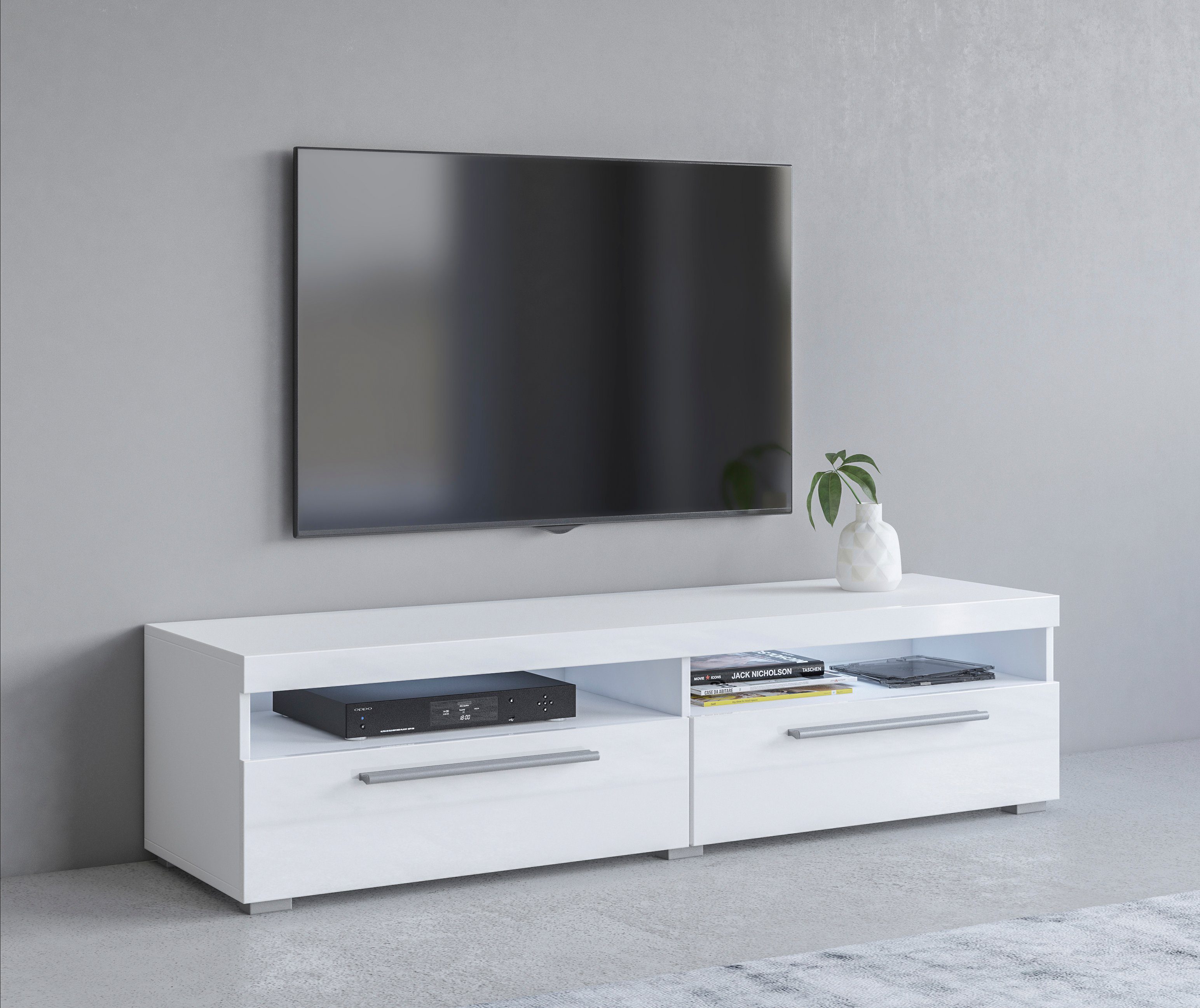 Tv-meubel, breedte 140 cm