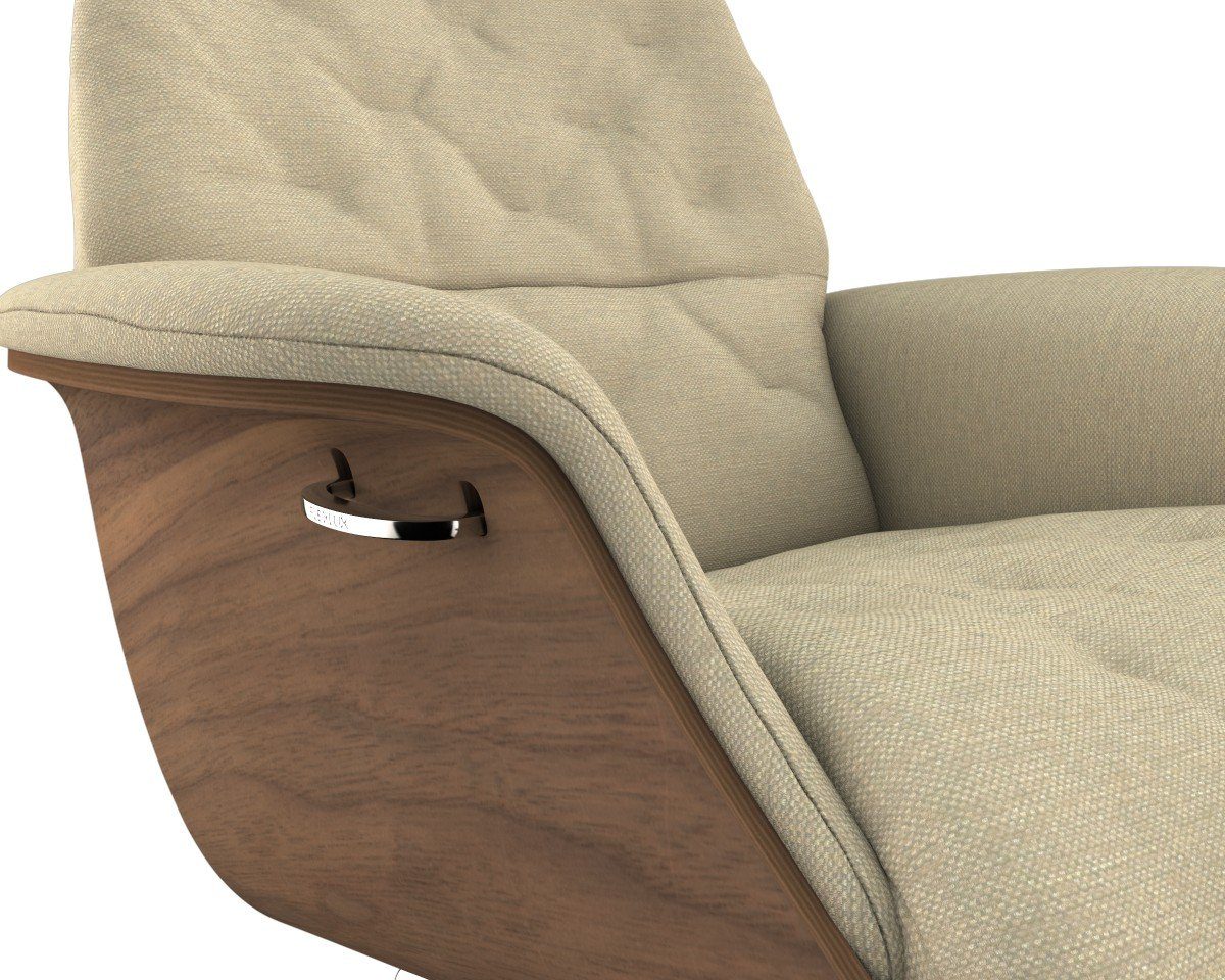 FLEXLUX Relaxfauteuil Volden, functionele stoel, gestoffeerde stoel, armleuningen, TV-fauteuil