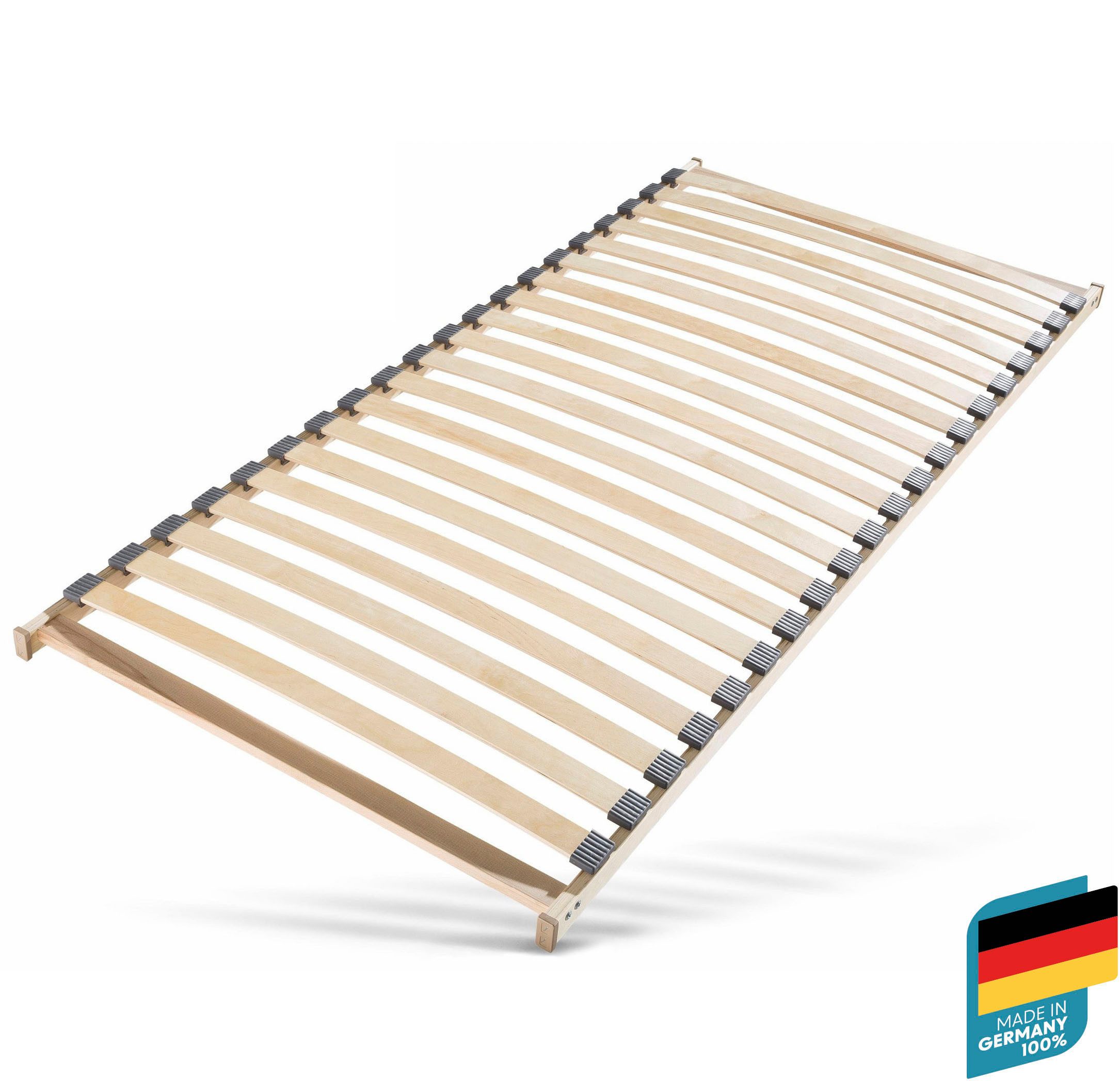 Beco Lattenbodem Mega LR-NV extra brede veerstrips, universeel (1 stuk) lattenbodems maat 100 cm x 200 cm x 6 cm