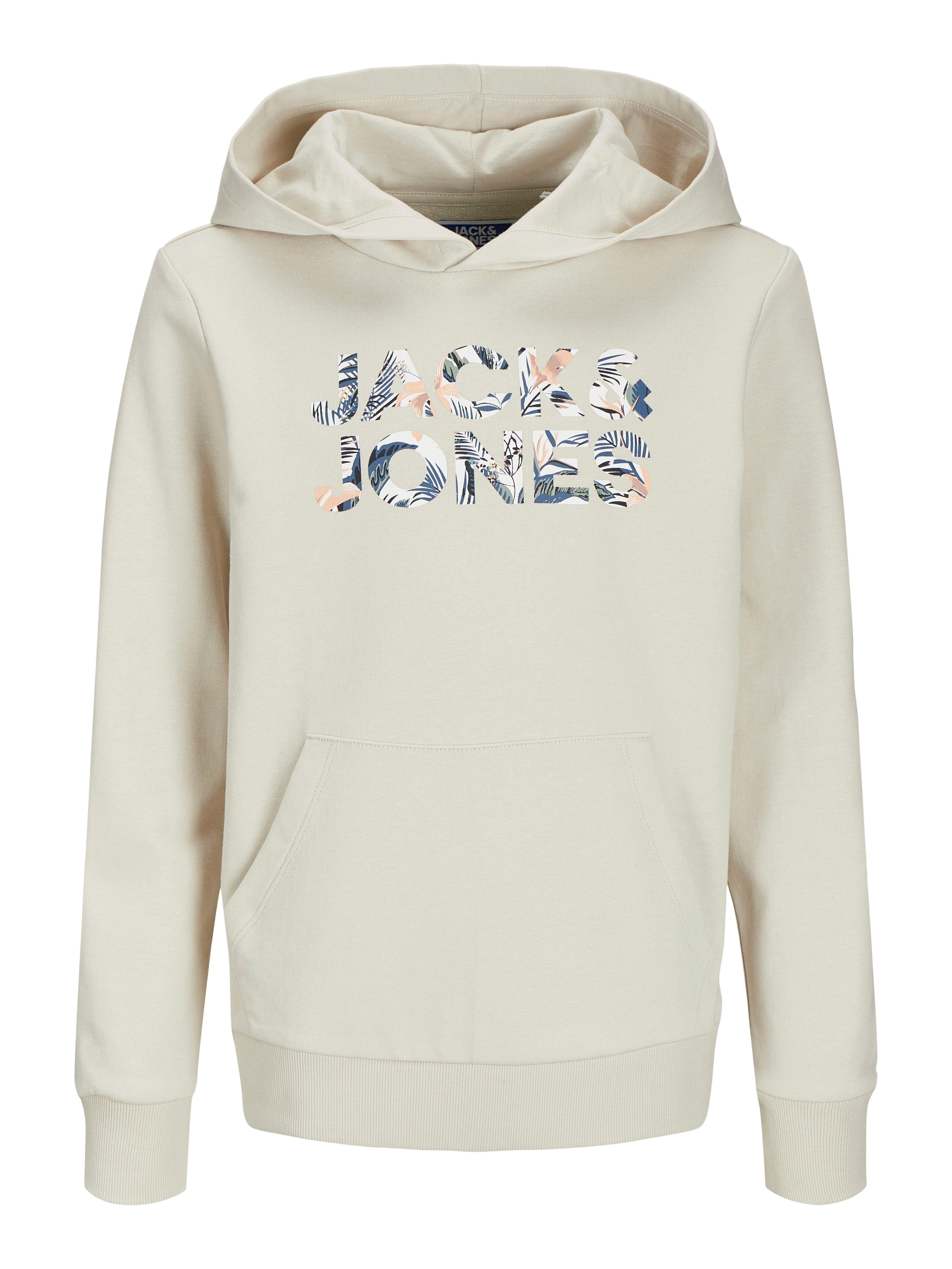 Jack & Jones Junior Hoodie JJEBRYAN CORP LOGO SWEAT HOOD NOOS JNR