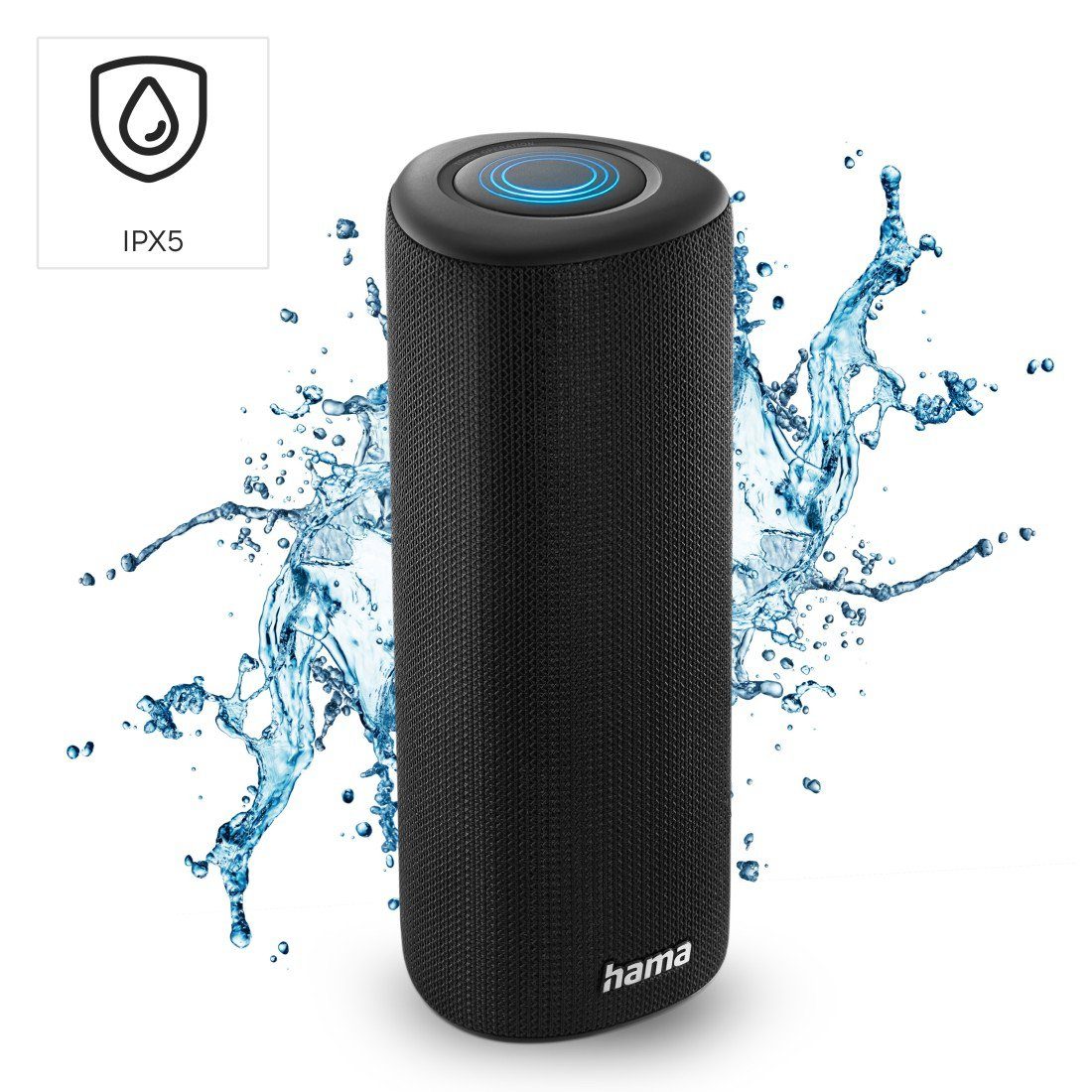 Hama Bluetooth luidspreker Draagbare Bluetooth-luidspreker 24W (waterdicht, 10 lichtmodi, TWS)