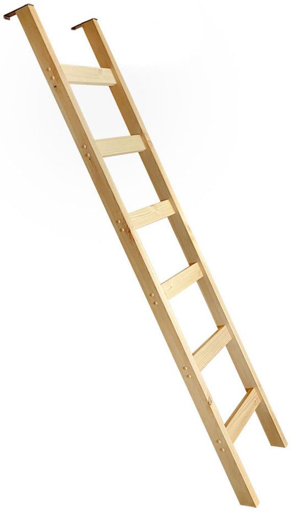 Home affaire Ladderrek Soeren van massief grenen, hoogte 190 cm, functioneel design