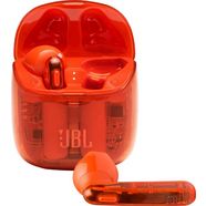 jbl wireless in-ear-hoofdtelefoon tune 225 tws ghost-editie oranje