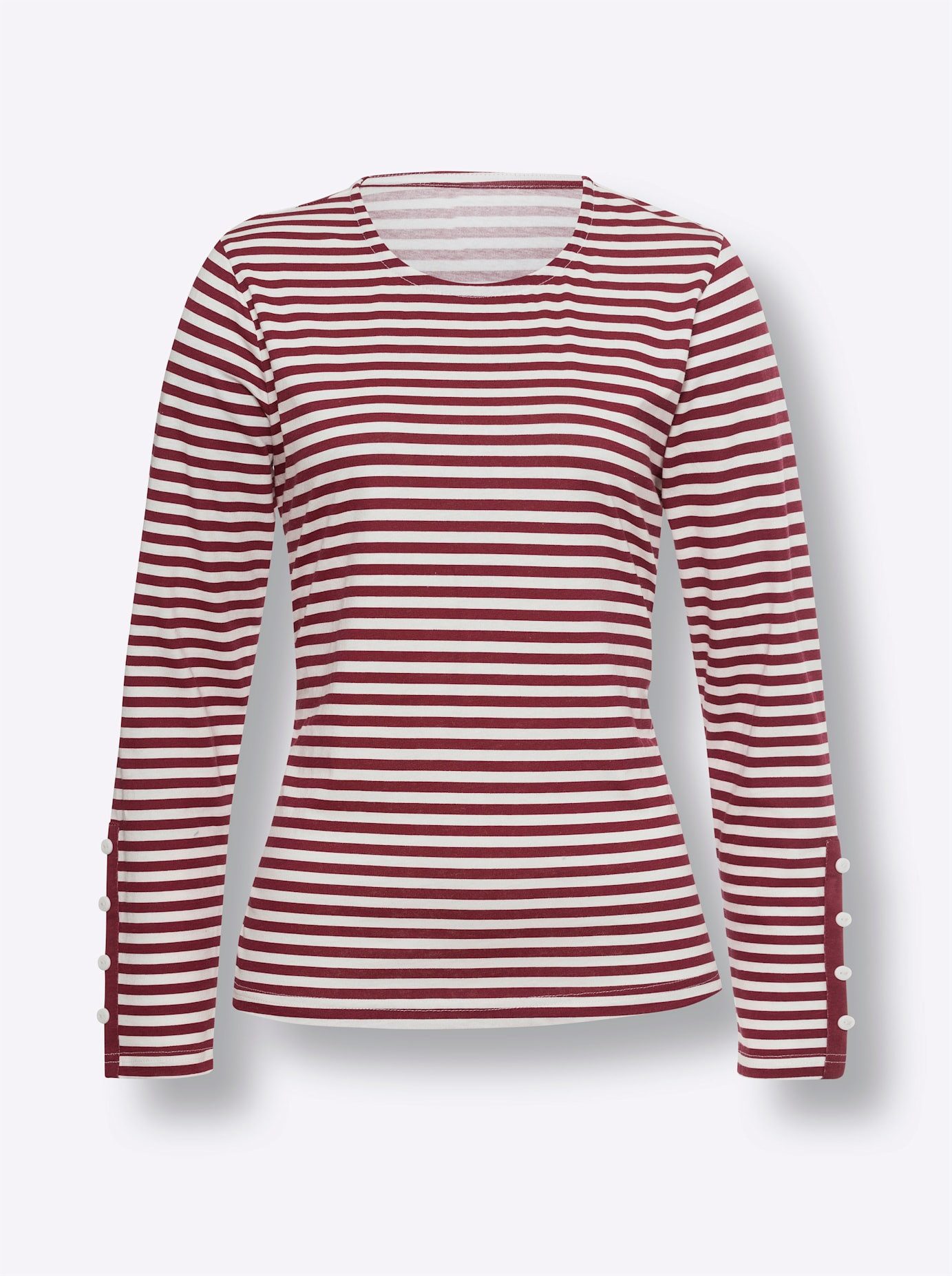 Classic Basics T-shirt Gestreept shirt (1-delig)