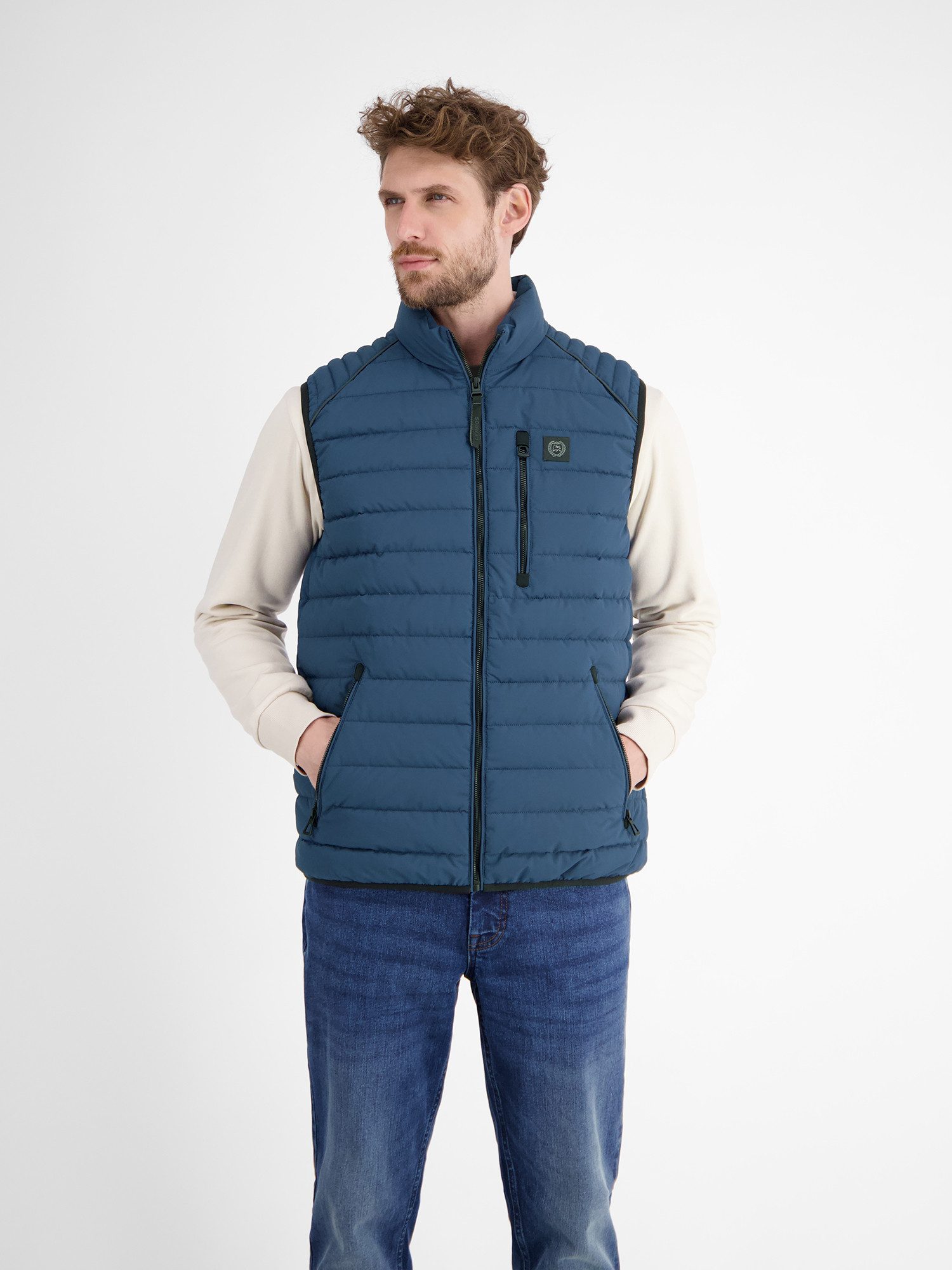 Lerros Bodywarmer LERROS Functionele heren gewatteerde bodywarmer