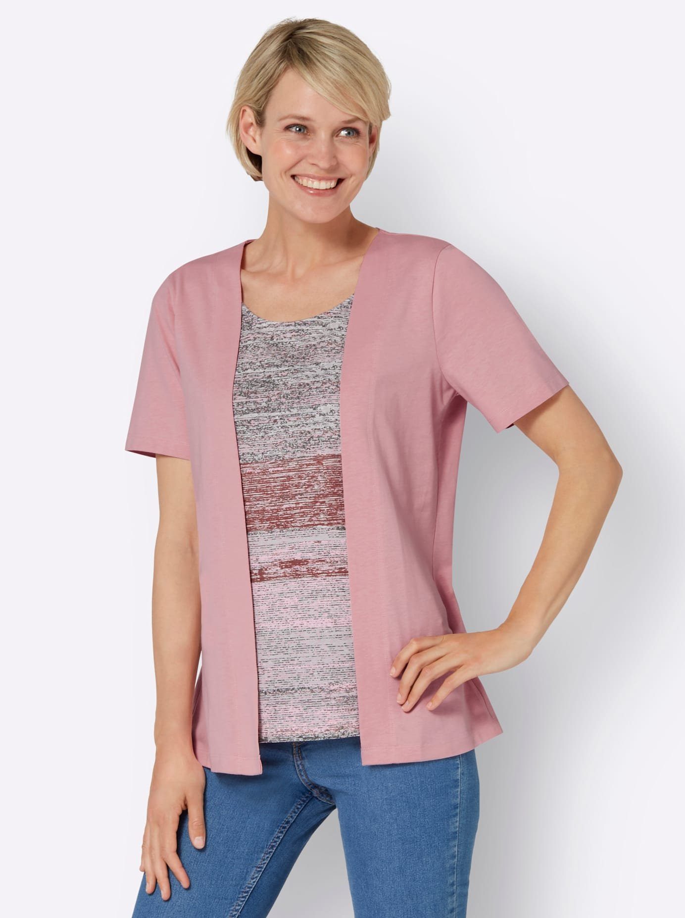 Classic Basics 2-in-1-shirt (1-delig)