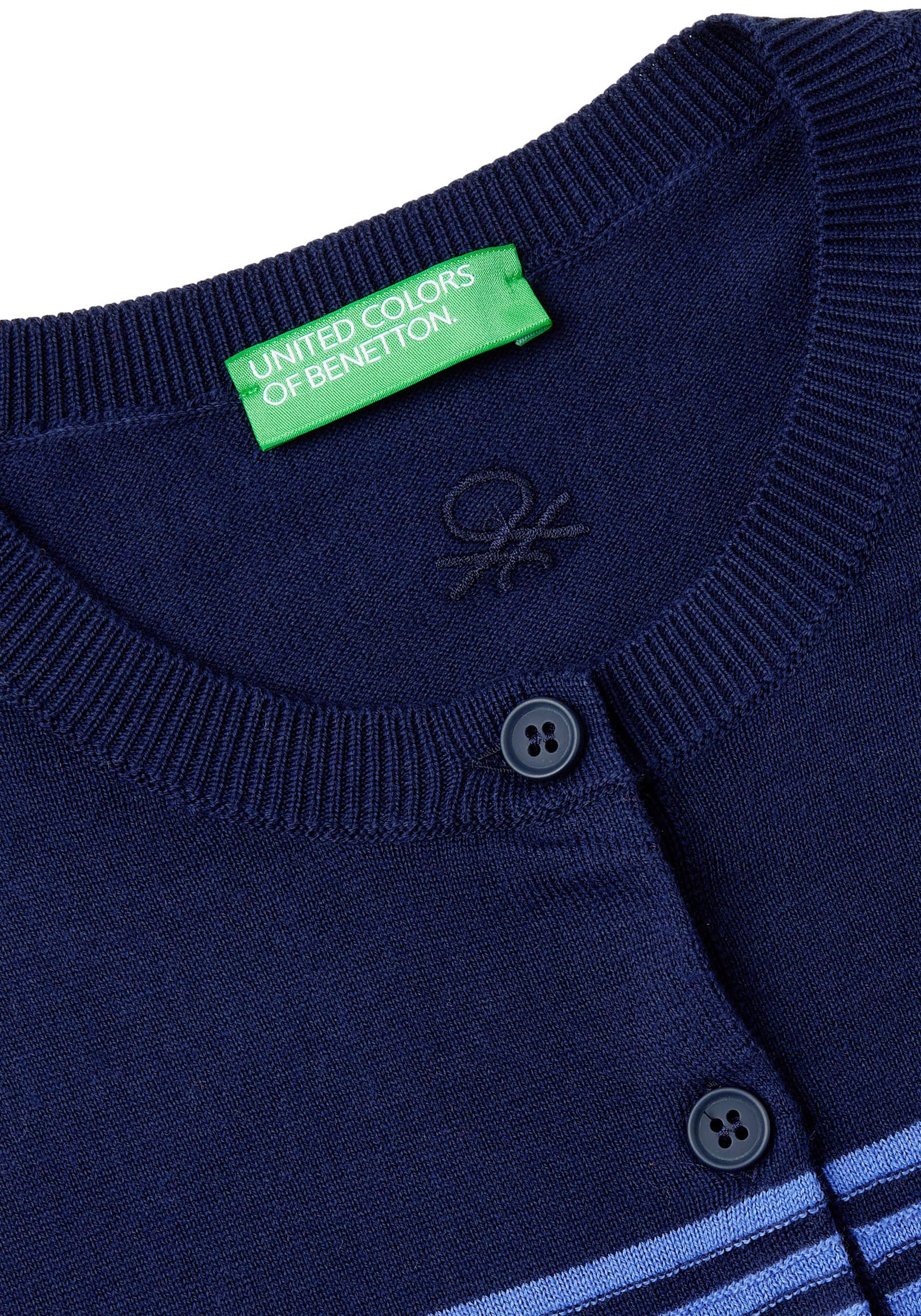 United Colors of Benetton Gebreide trui Gestreept ontwerp in verschillende kleuren