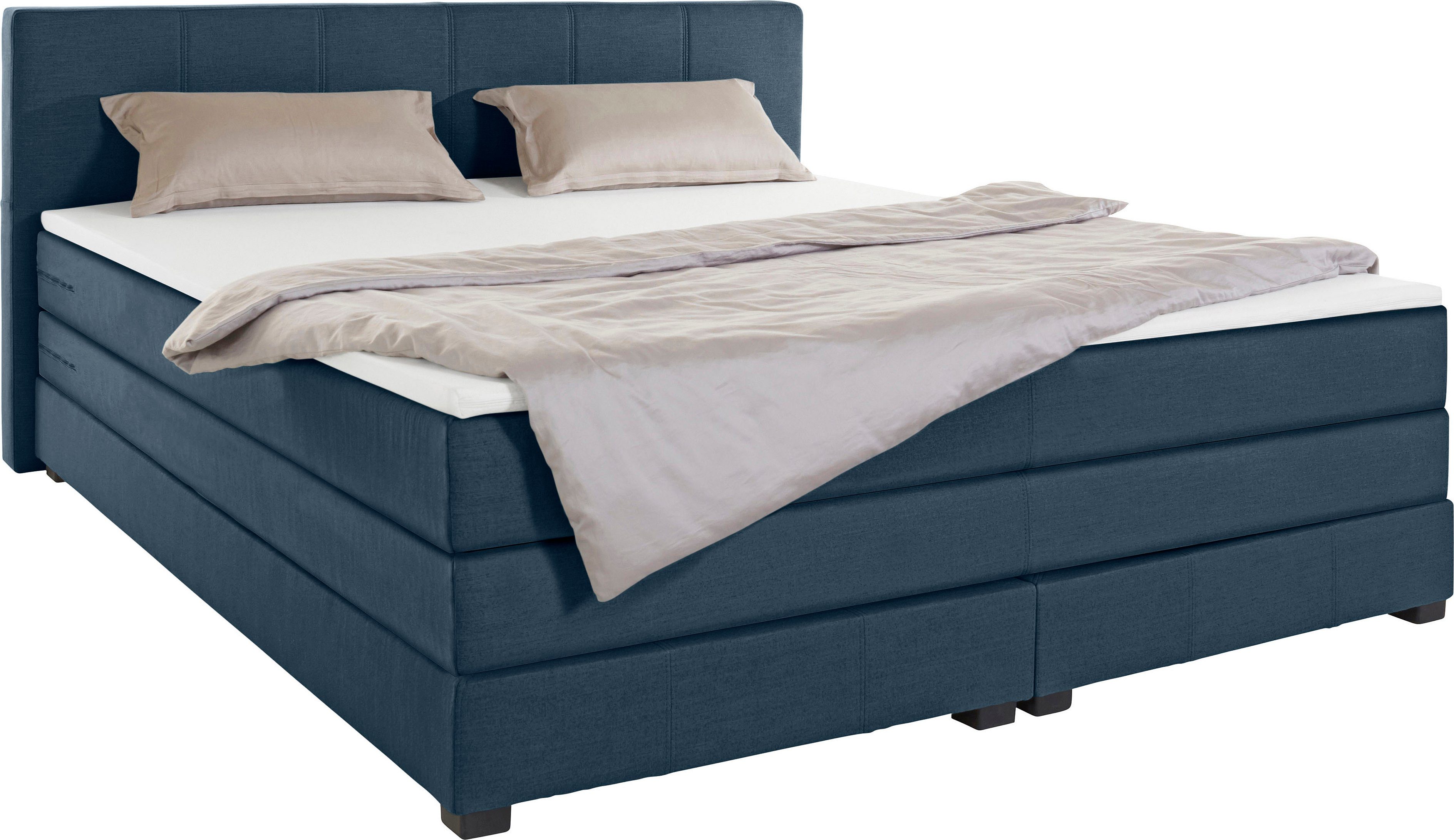 OTTO products Boxspring Peetu Pocketveringsmatras, in 4 breedten en 4 kleuren, incl. topmatras
