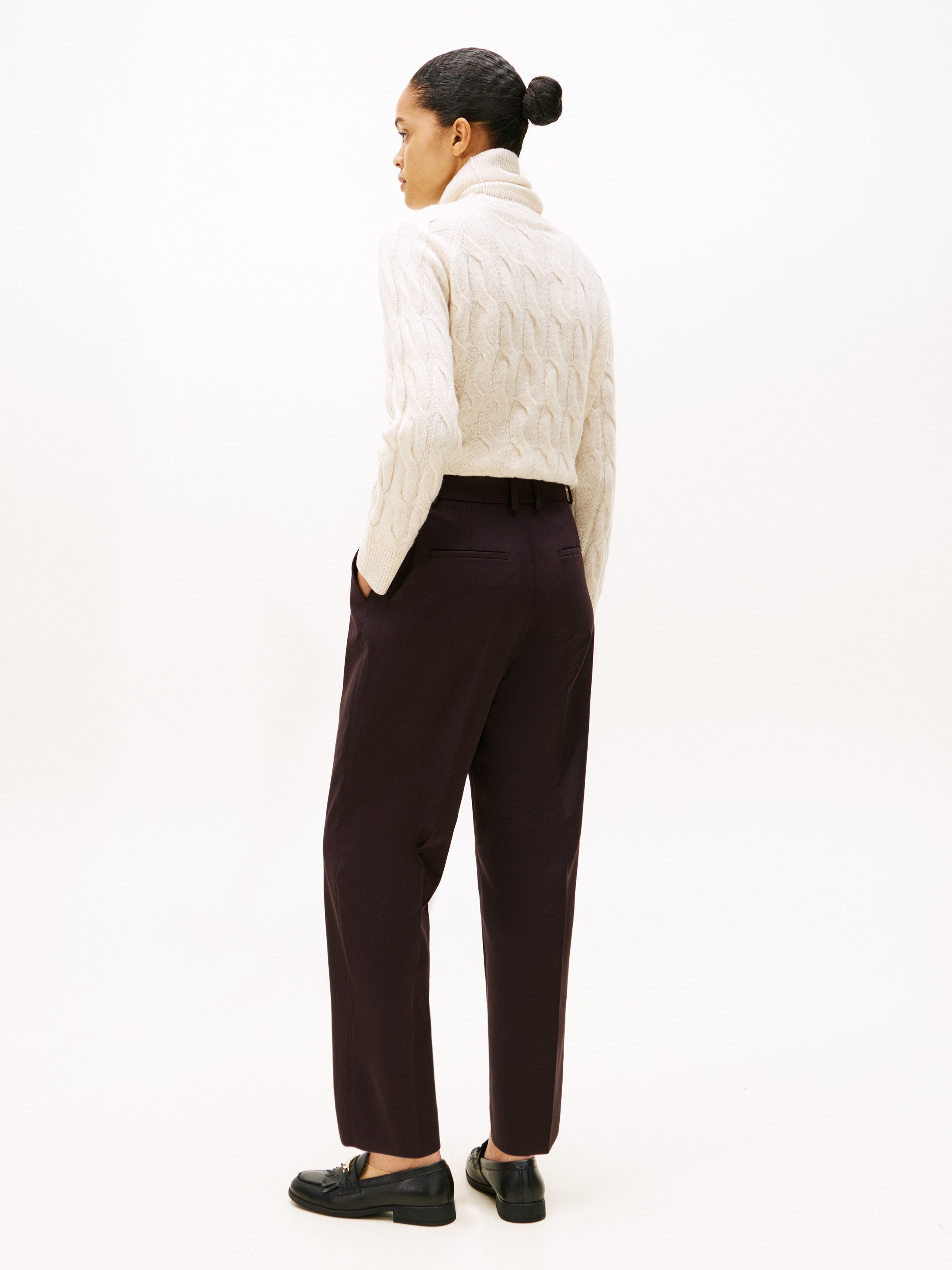 Tommy Hilfiger Pantalon TIMELESS WOOL SLIM STRT PANT