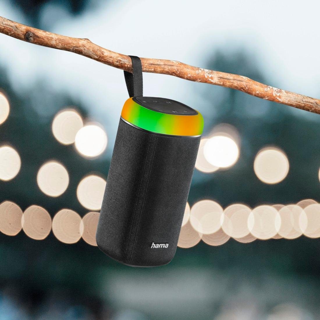 Hama Bluetooth luidspreker Bluetooth box led 30 W Xtra bas 360ᵒ geluid, waterdicht volgens IPX4