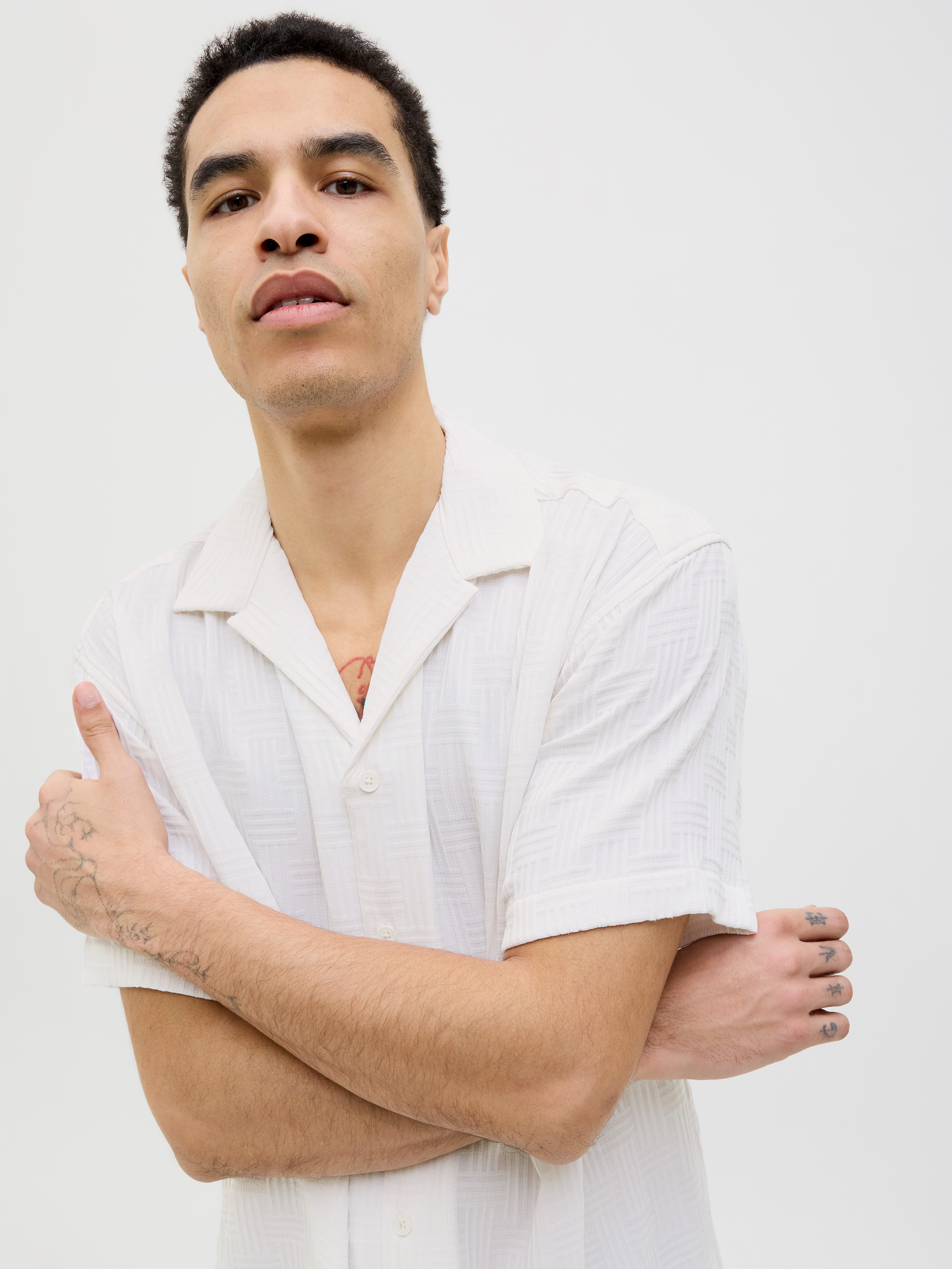 Jack & Jones Overhemd met korte mouwen JJEMATTEO RESORT SHIRT SS SN