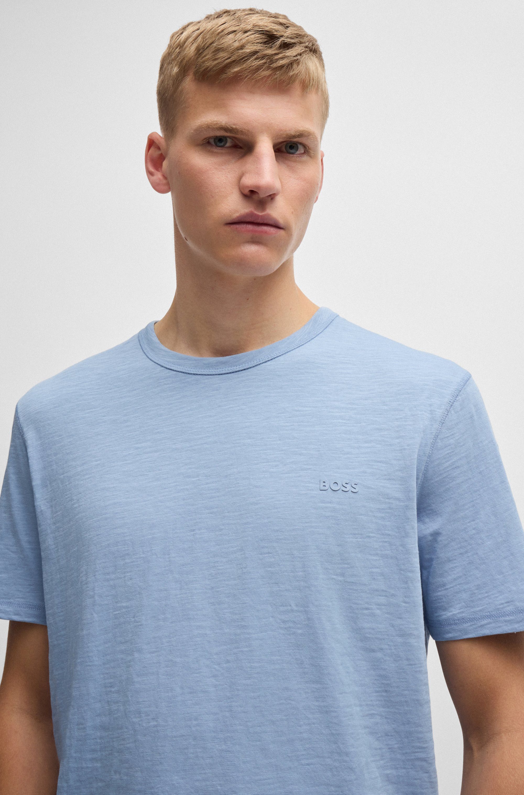 Boss Orange T-shirt Tegood met een ronde hals