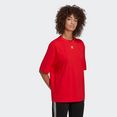 adidas originals t-shirt loungewear adicolor essentials rood