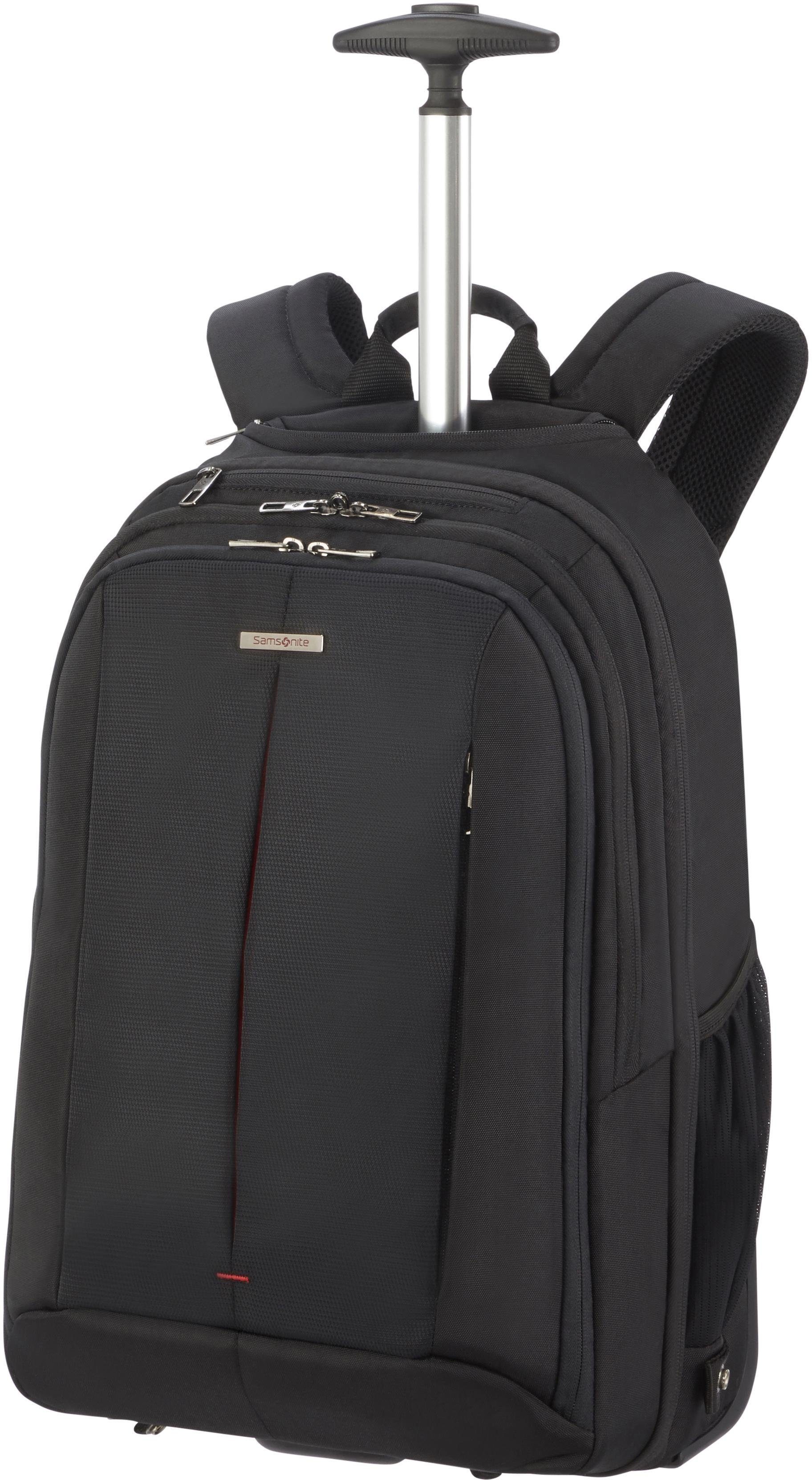 Samsonite Laptoprugzak Guardit 2.0, zwart, met 2 wielen en trolleyfunctie