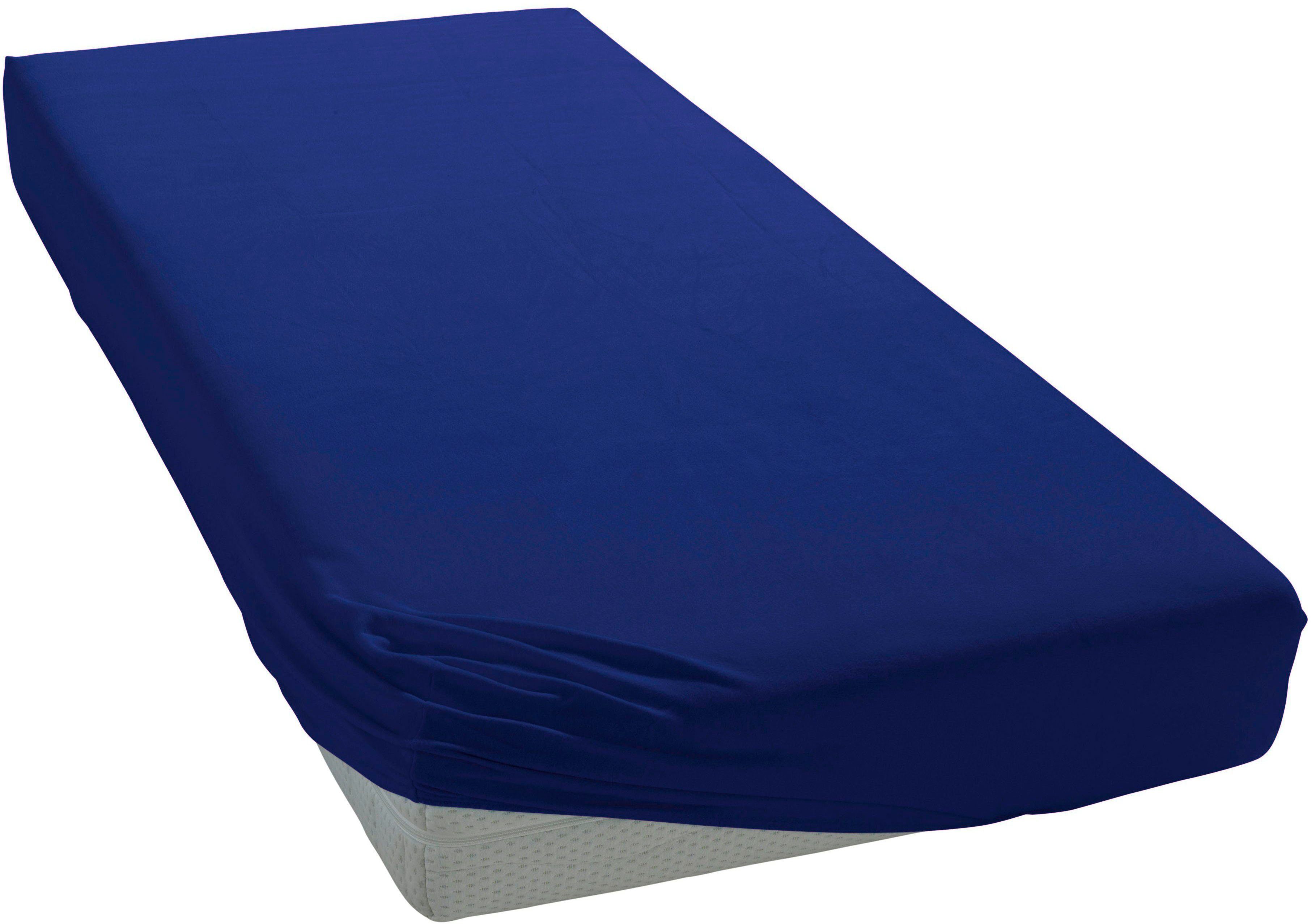 bellana Hoeslaken Bellana in mt. 90x200, 140x200 of 180x200 cm, voor topmatras van katoen, voor matrassen tot 10 cm hoogte, laken, hoeslaken (1 stuk)