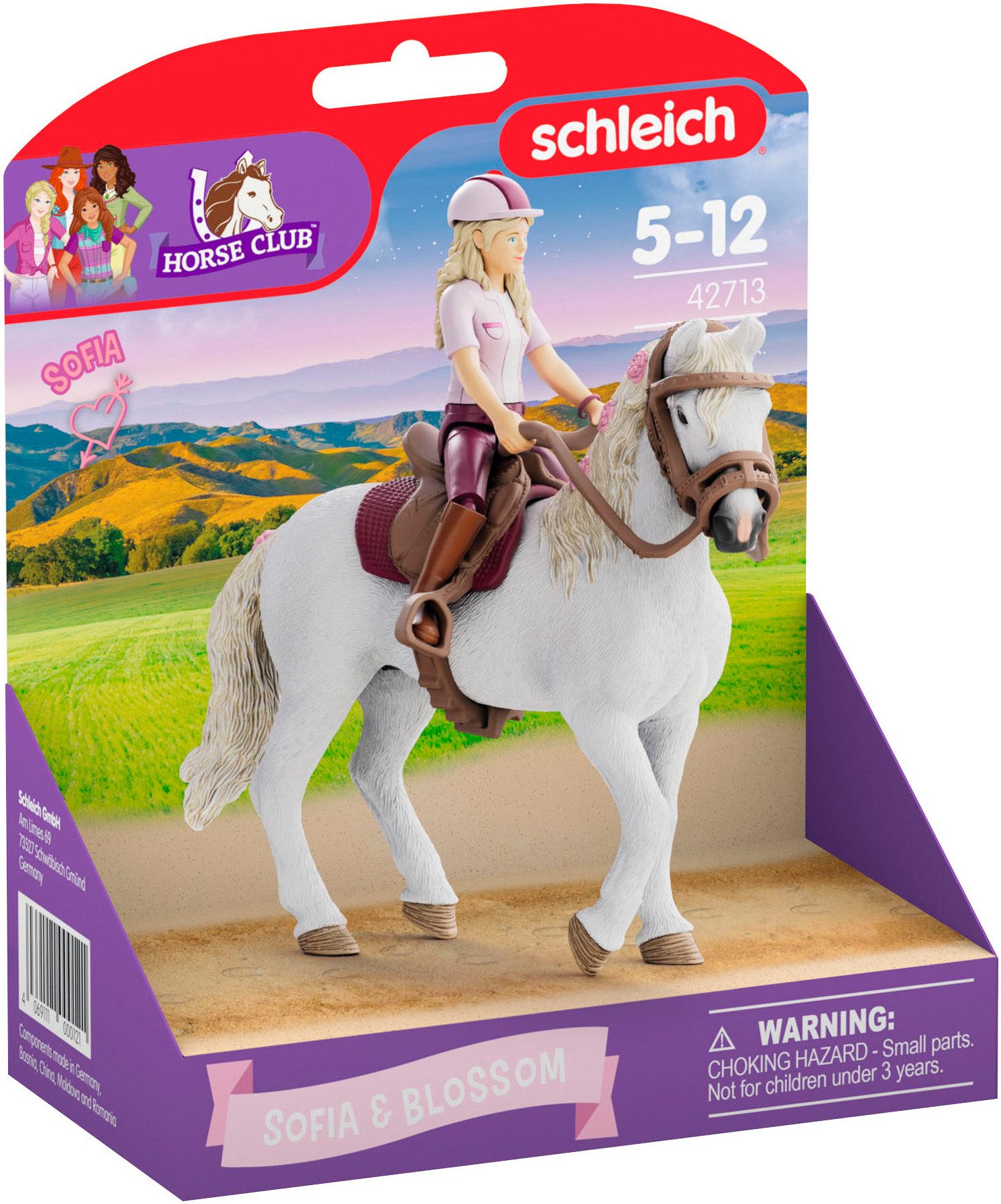 Schleich® Speelfiguur HORSE CLUB, Sofia & Blossom (42713)
