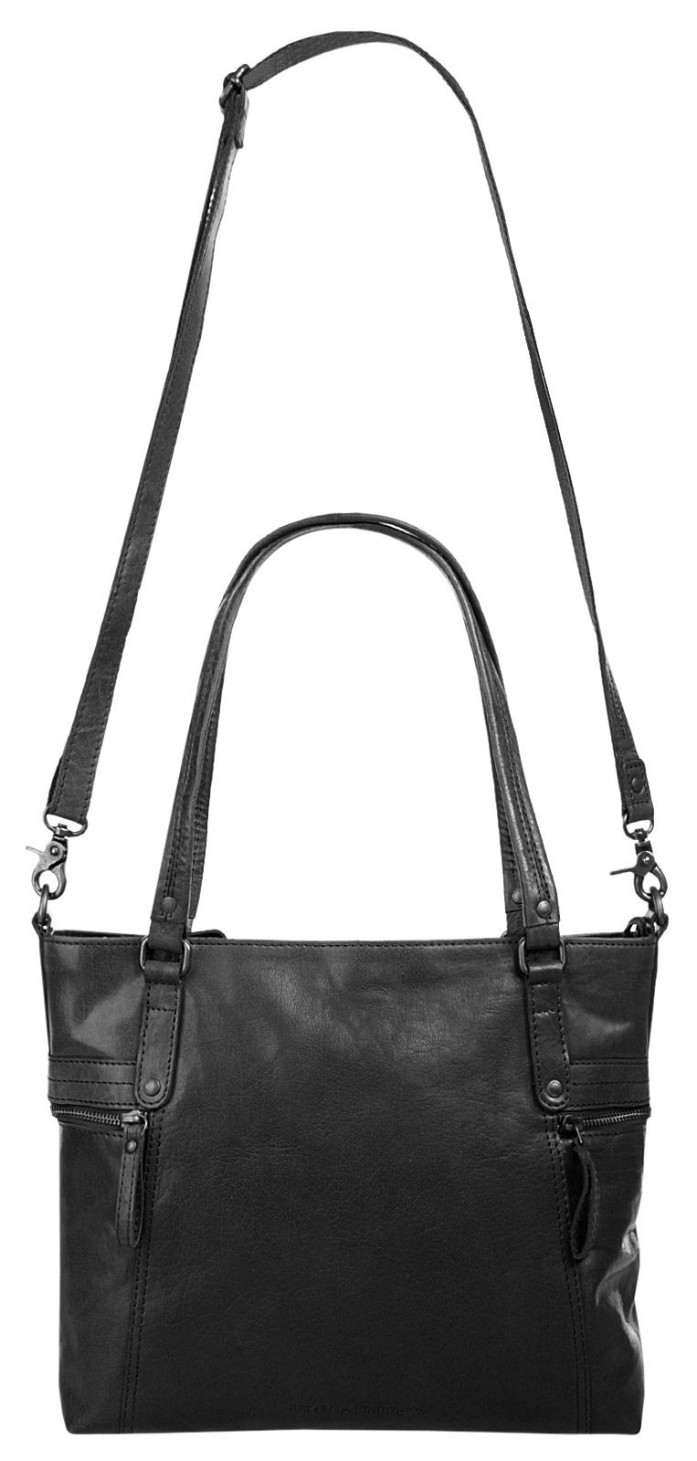 Spikes & Sparrow Shopper echt leder