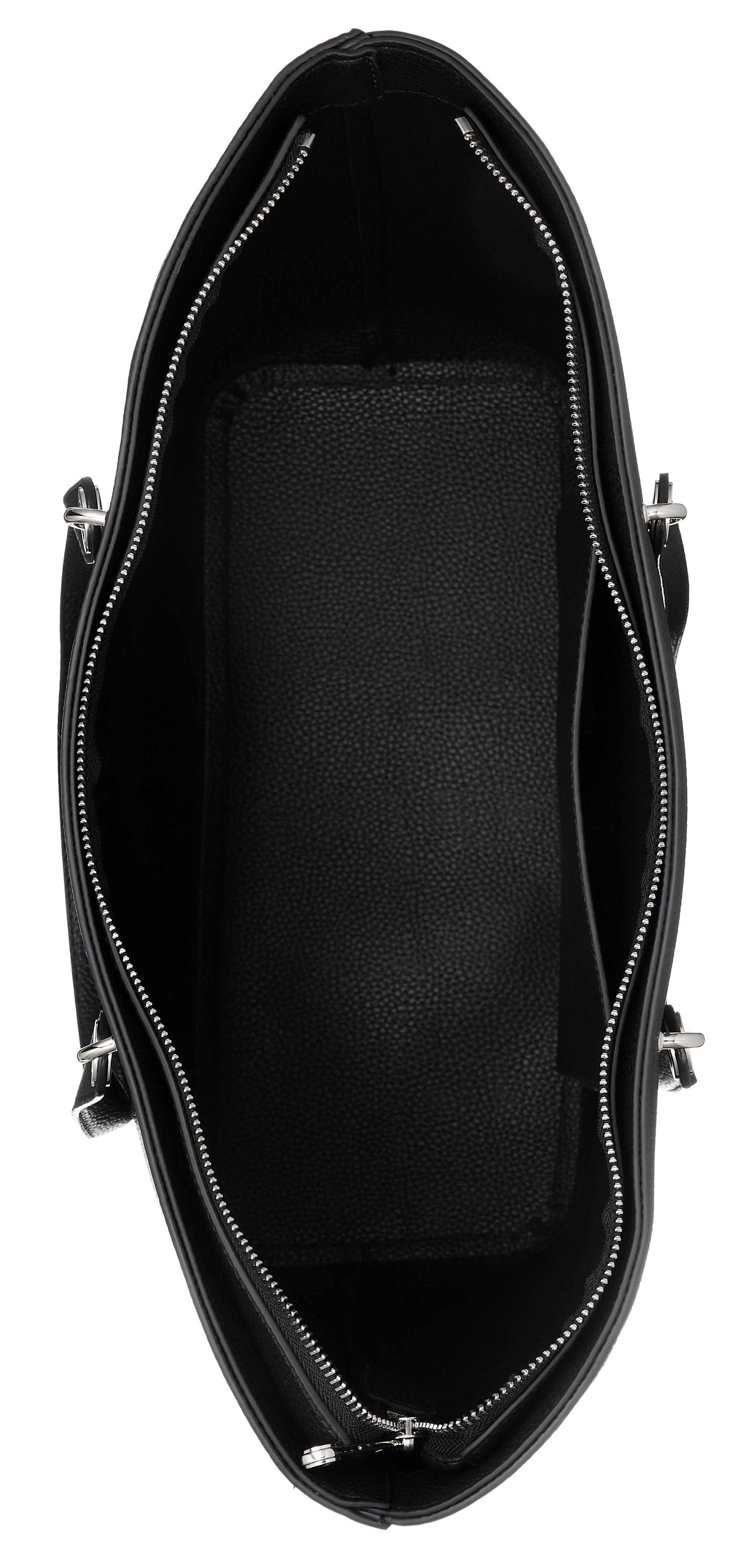 Tommy Hilfiger Shopper TH EMBLEM TOTE met th-embleem aan de voorkant