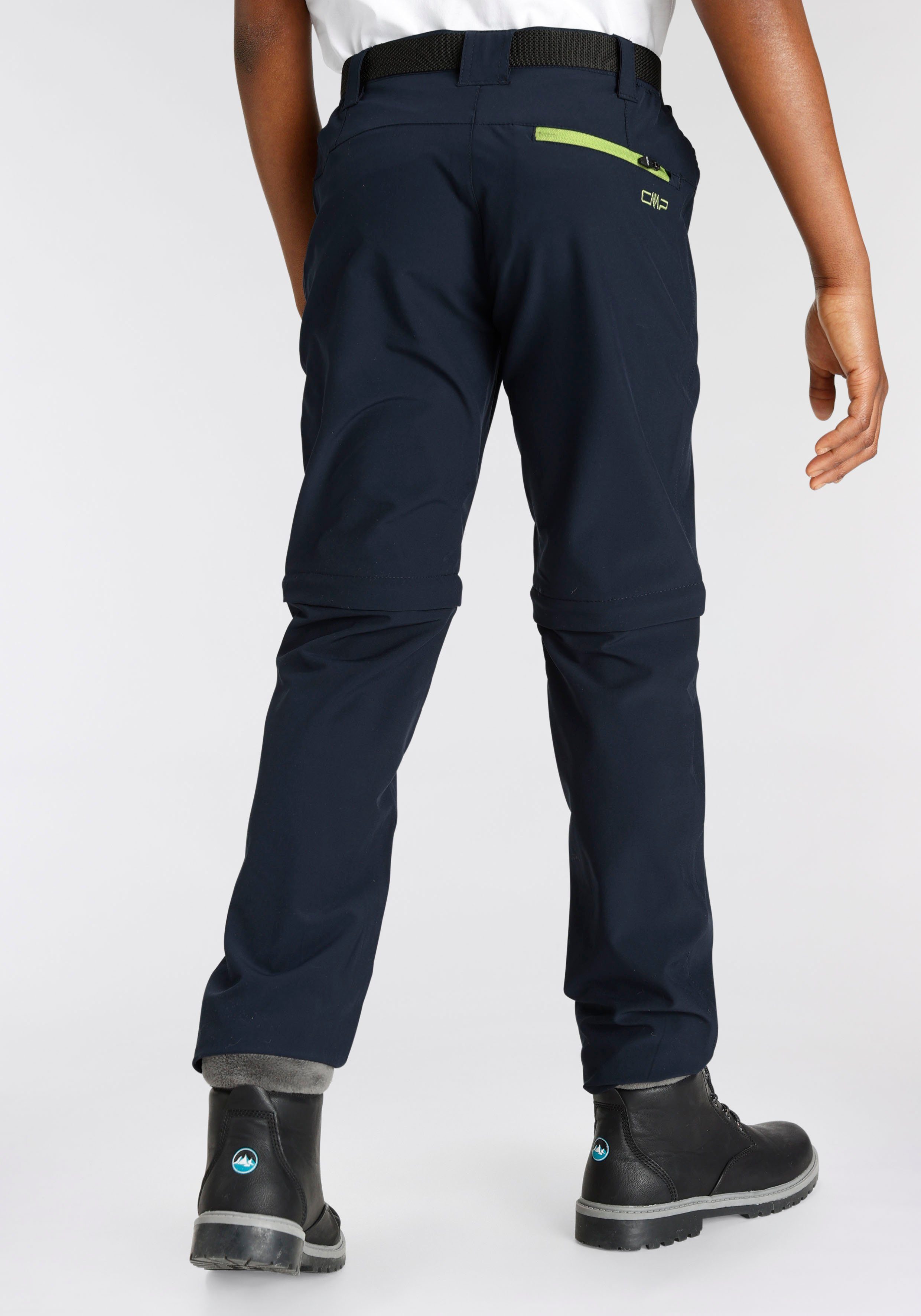 CMP Functionele broek KID ZIP-OFF-PANT Elastisch & ademend & snel drogend & voor kinderen (set, 2-delig, Met riem)