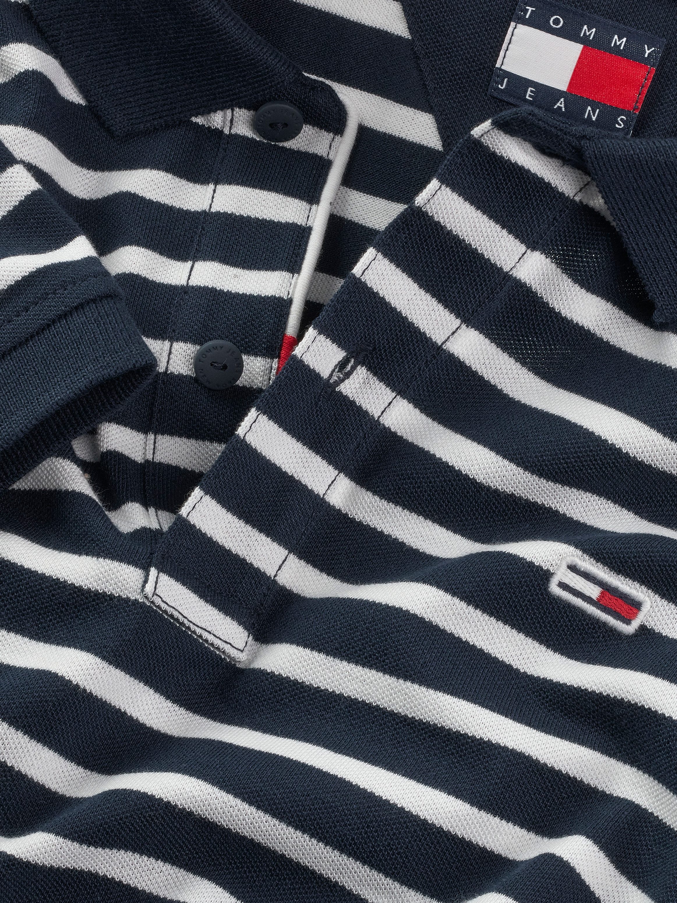 TOMMY JEANS Poloshirt TJM SLIM PLACKET POLO EXT