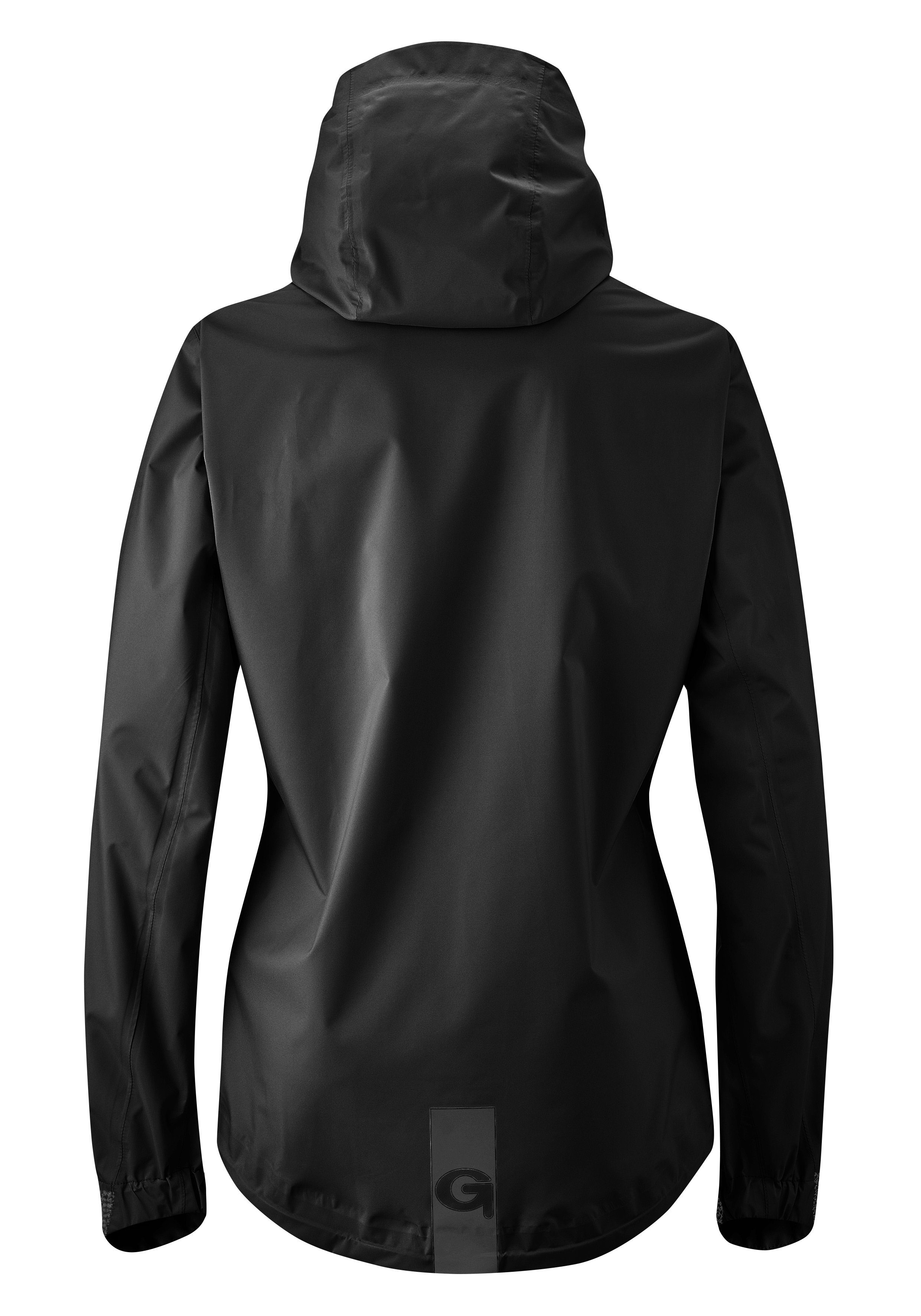 Gonso Fietsjack Save Jacket Trail W Dames regenjack wind- en waterdicht, fietsjack met capuchon