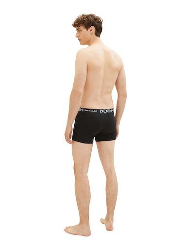 Tom Tailor Denim Boxershort met logo-stretchband (set, 3 stuks)