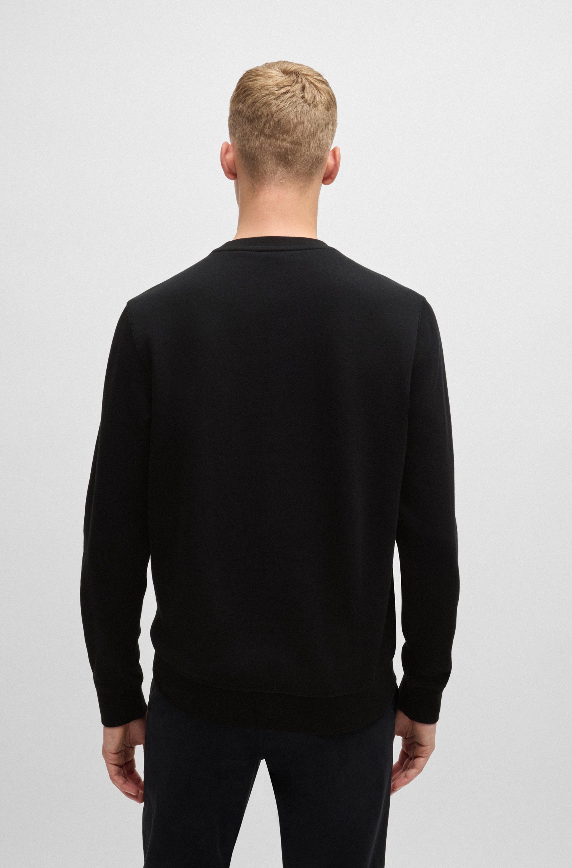 Boss Orange Sweatshirt Westart met boss logo-patch