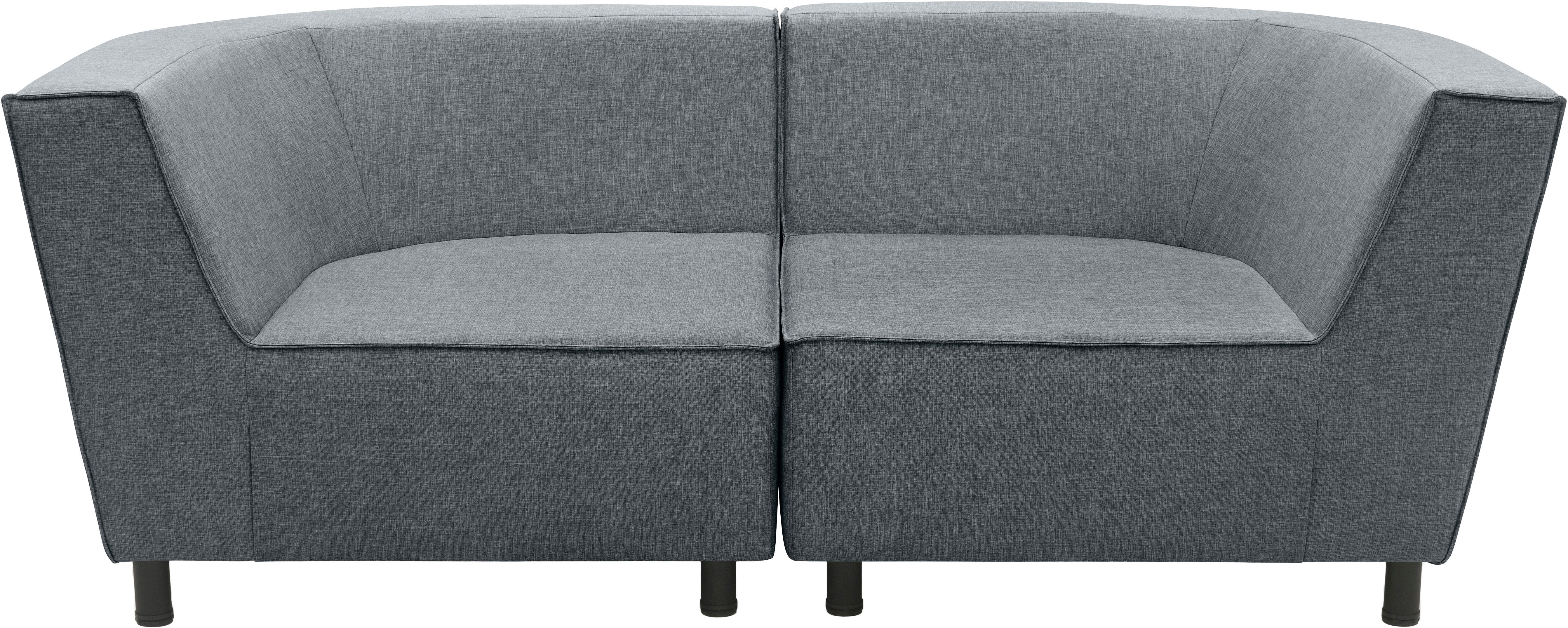 DOMO collection 2-zitsbank Sonna, individueel samen te stellen Tuinlounge-set of enkele elementen, buiten
