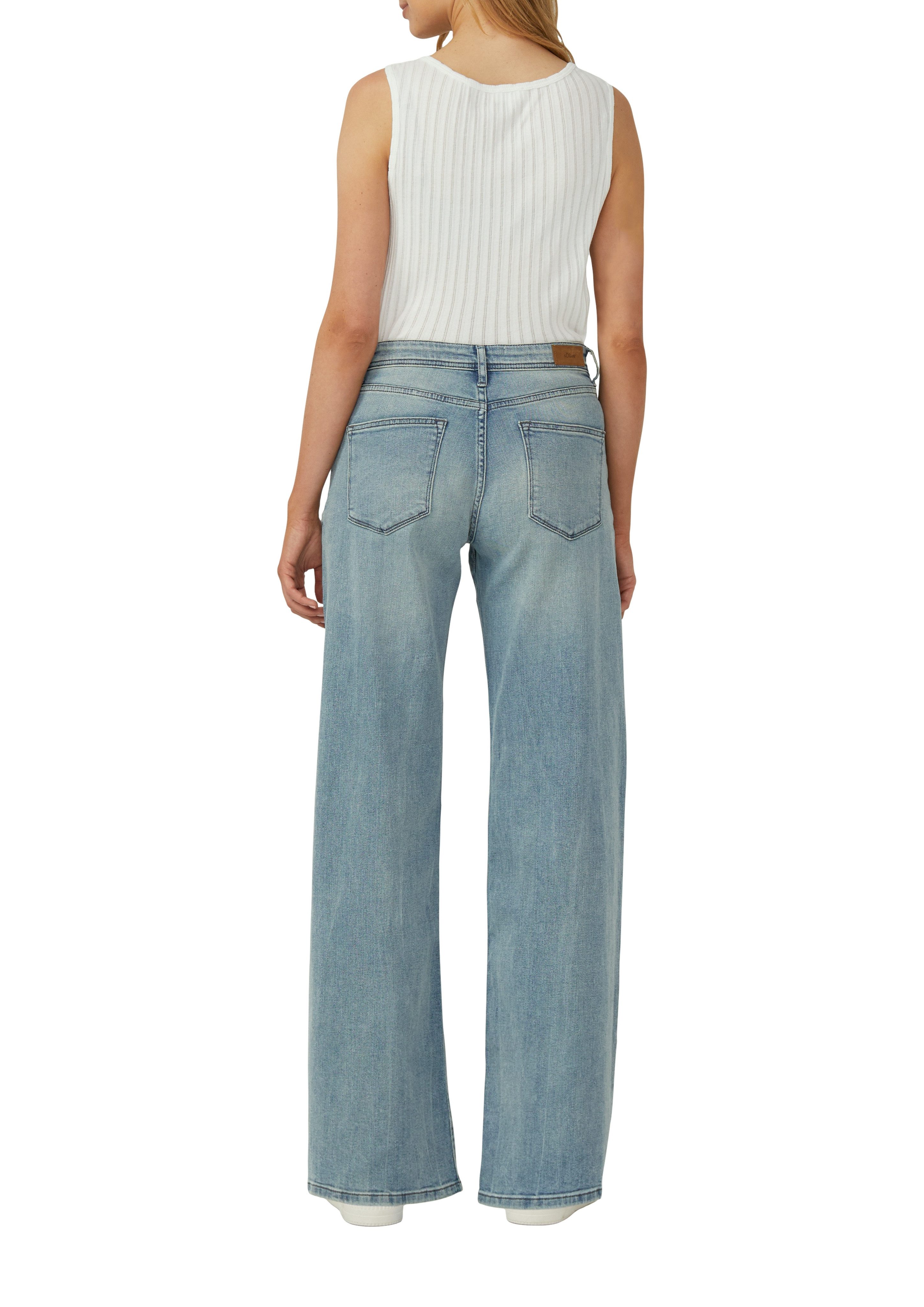 s.Oliver Gebreide top in rib-look