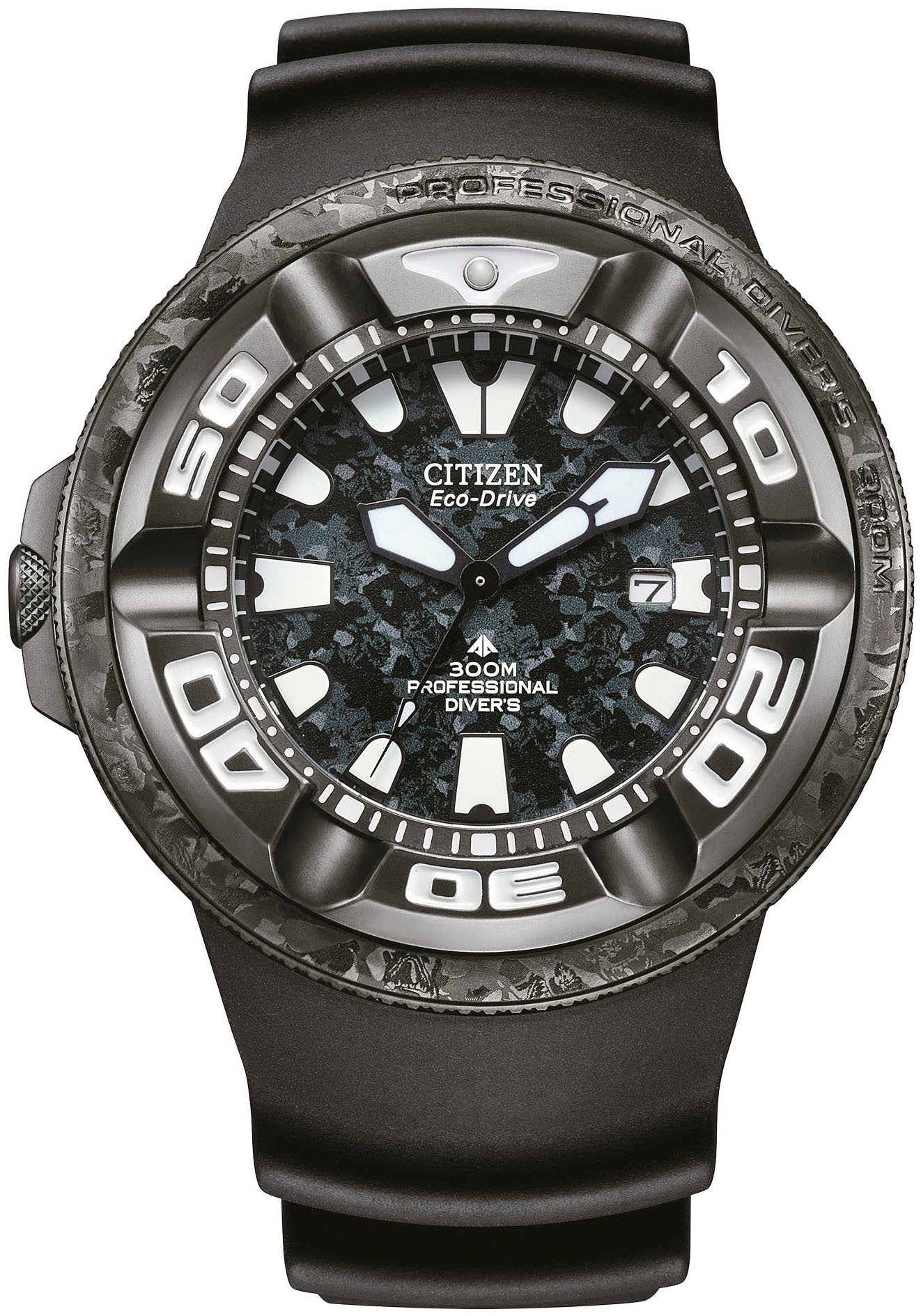 Citizen Duikhorloge Godzilla-Promaster Professional Diver 300 Horloge, herenhorloge, limited edition, solar, tot 30 bar waterdicht