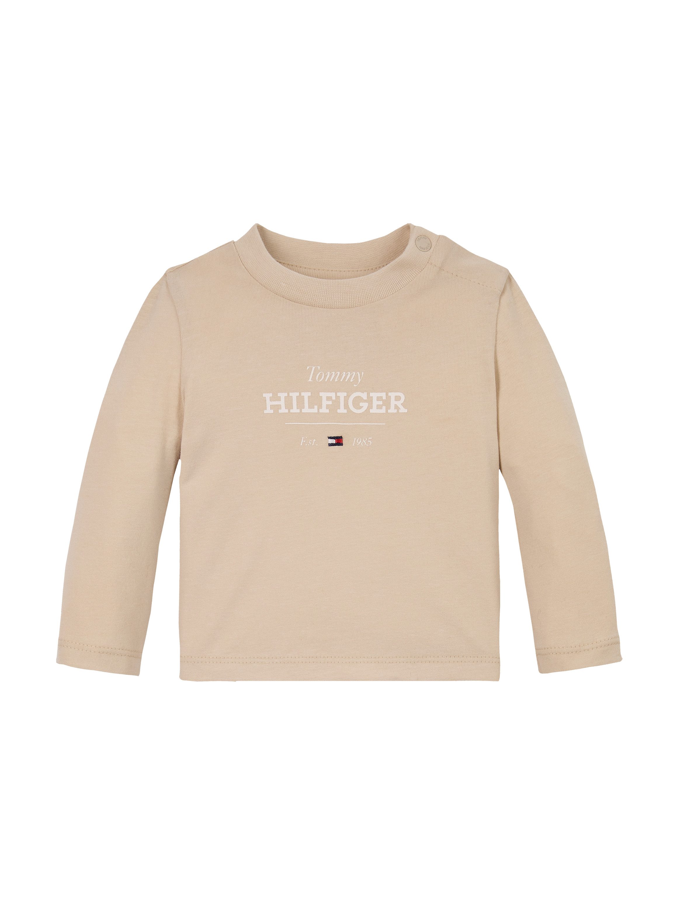 Tommy Hilfiger Shirt met lange mouwen MONOTYPE 1985 LOGO TEE LS