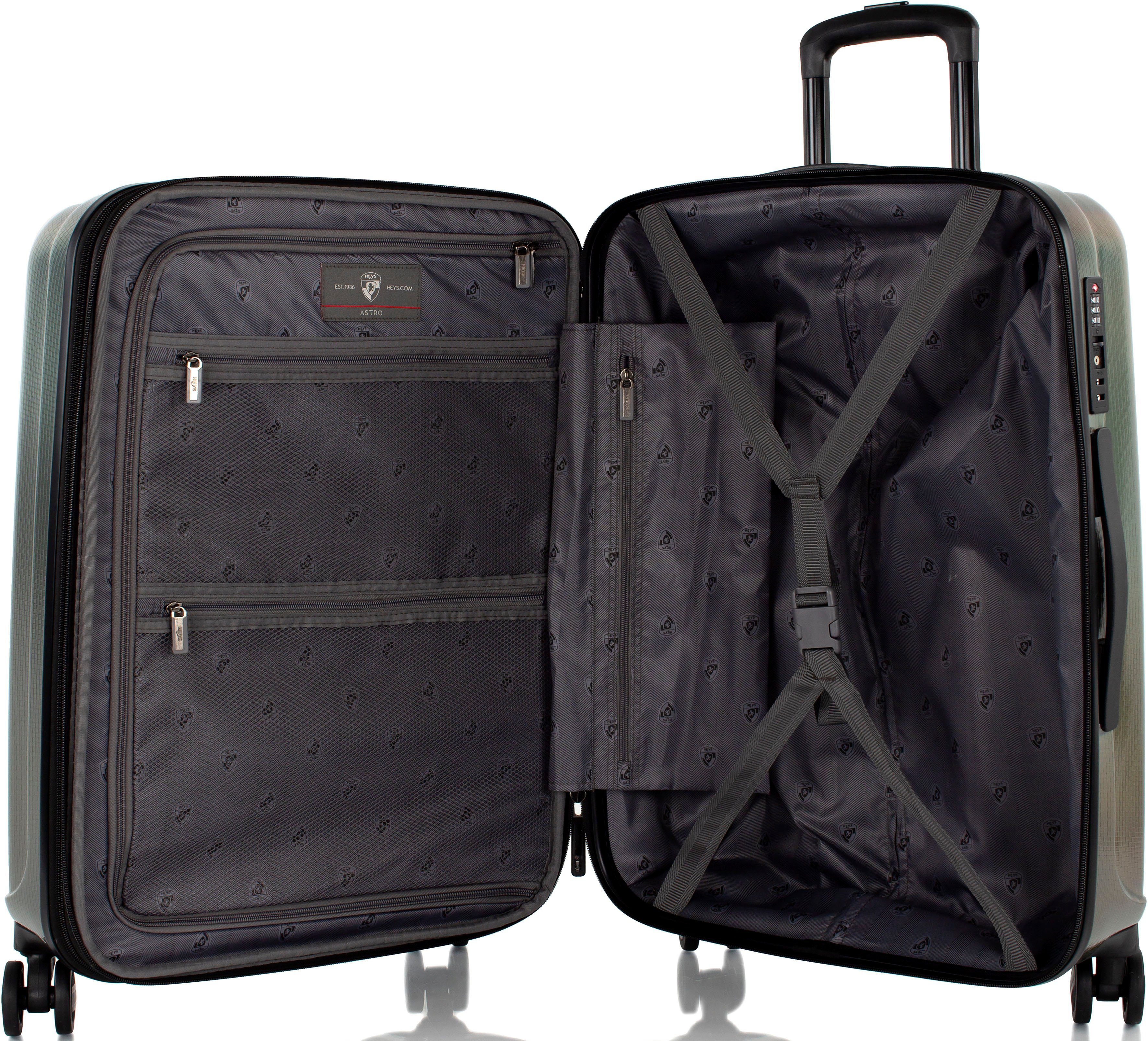 Heys Hardshell-trolley Astro verschillende maten en kleuren x Joachim Llambi reisbagage TSA-slot volumevergroting
