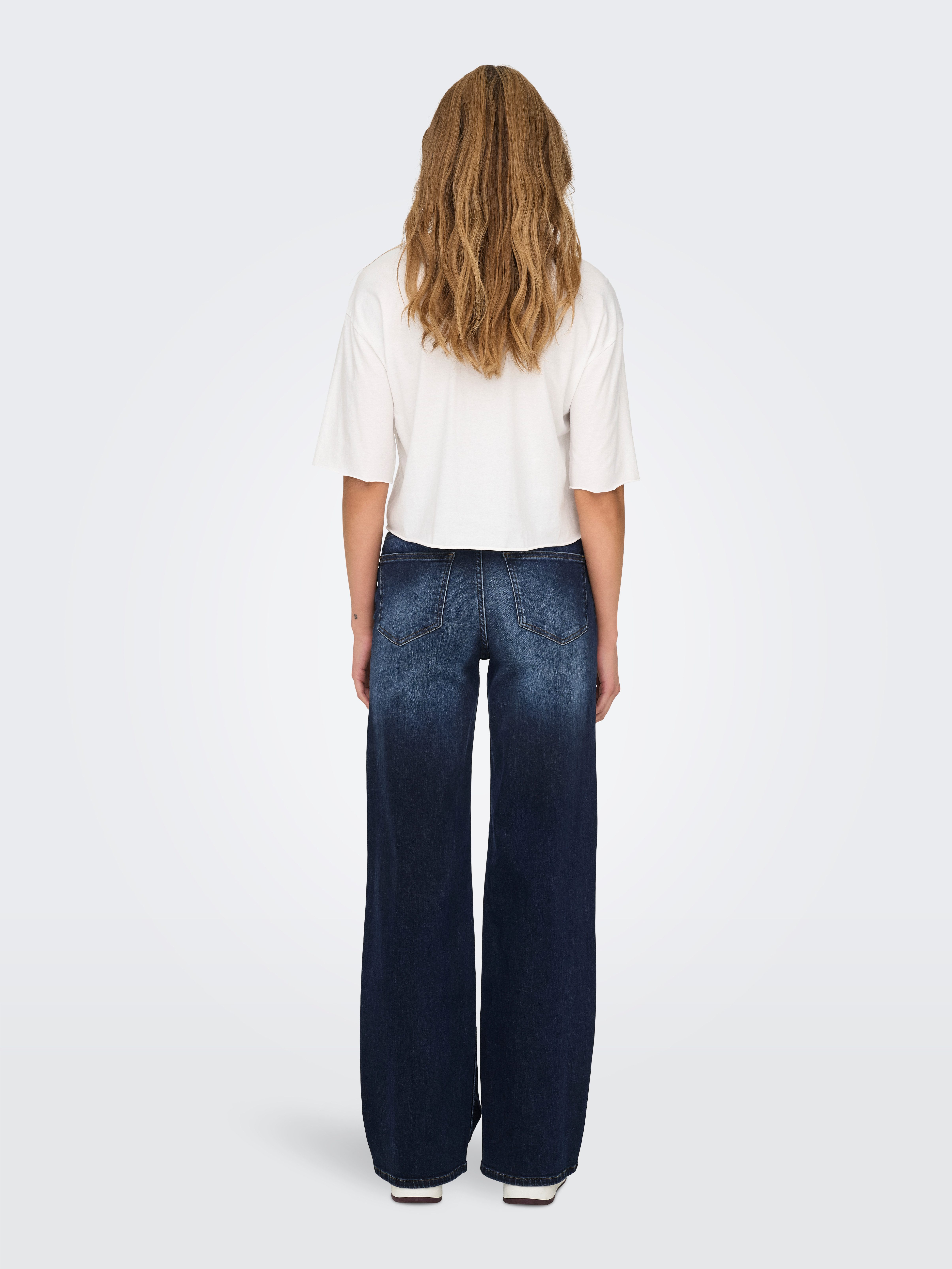 Only 5-pocket jeans ONLMADISON BLUSH HW WIDE DNM TAI081 NOOS