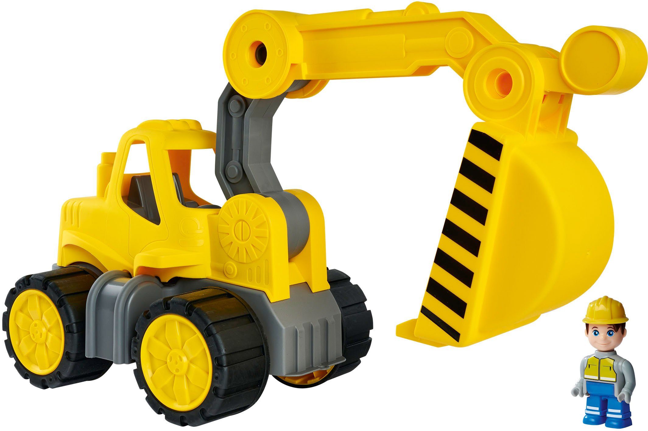 BIG Speelgoed graafmachine Power-worker graafmachine + figuur