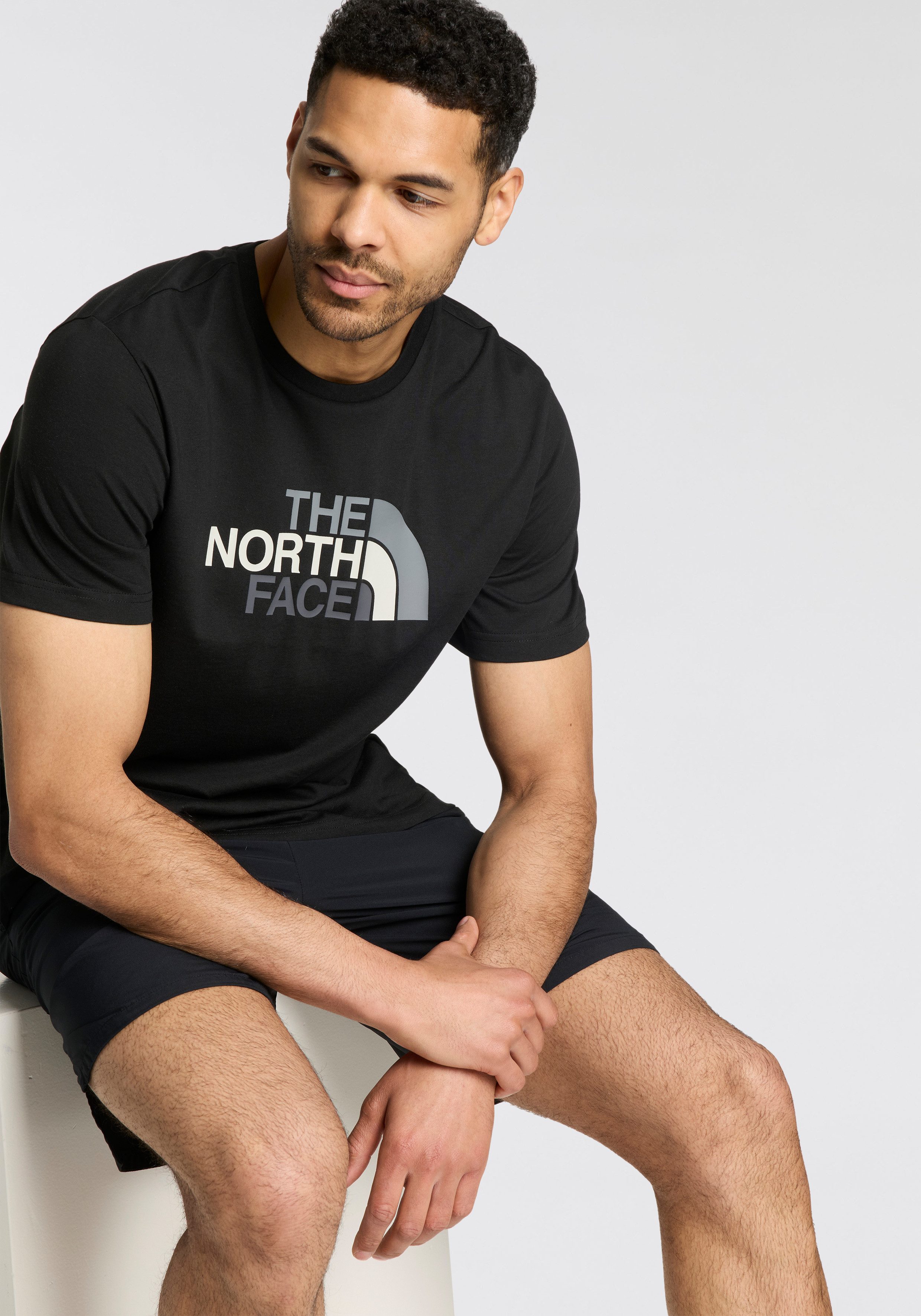 The North Face T-shirt M S/S EASY TEE (1-delig) heren t-shirts maat XL zwart