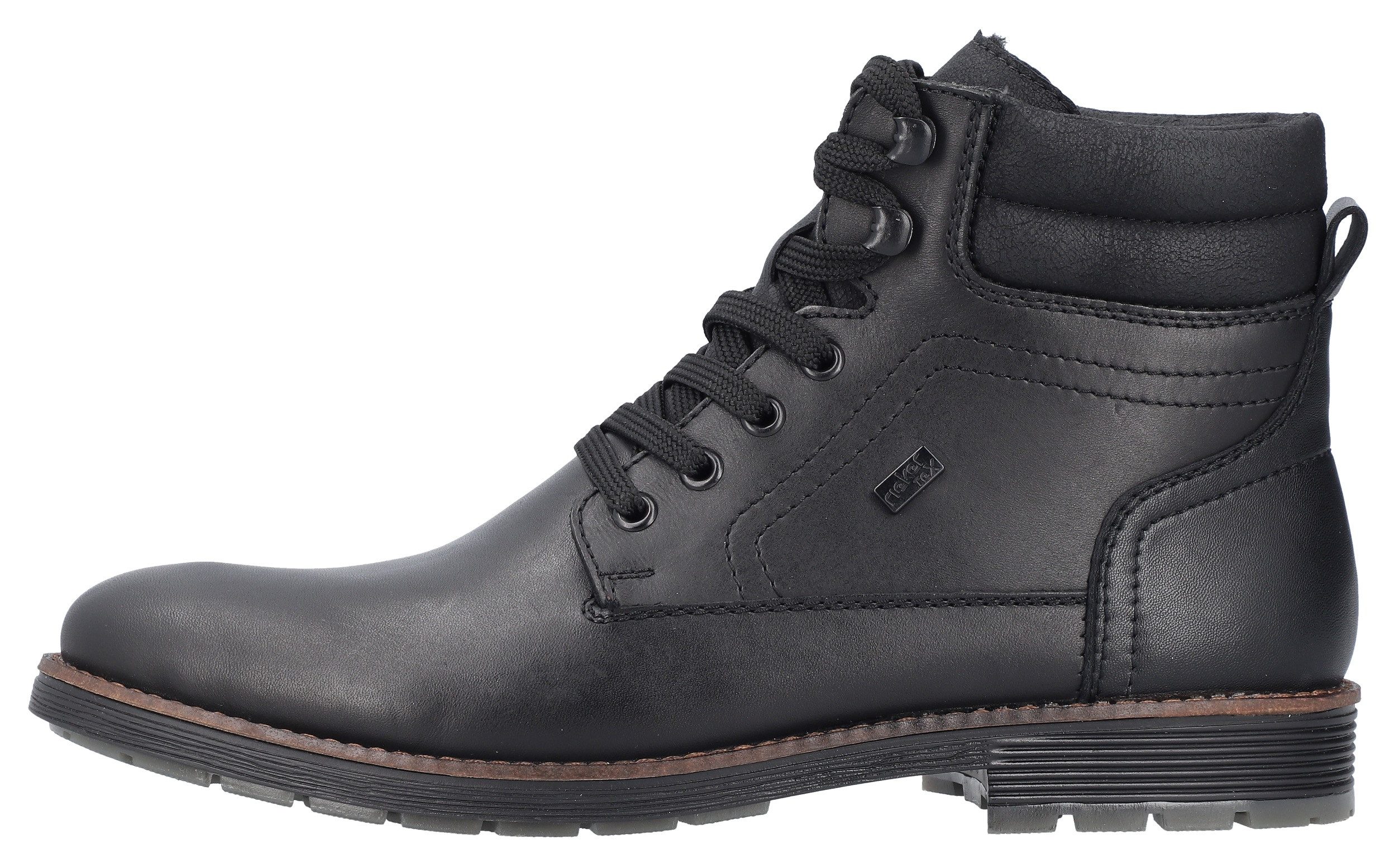 Rieker Winterlaarsjes veterschoenen, enkellaars, laarzen met riekertex-membraan, smalle vorm