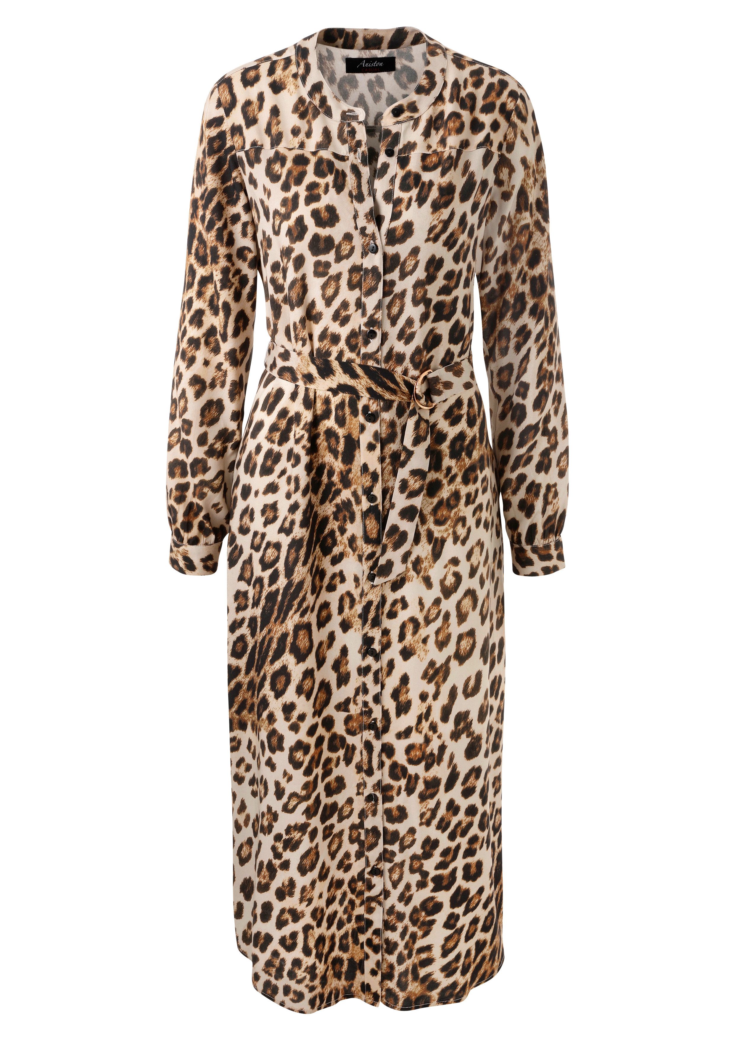Aniston CASUAL Blousejurk (Met een afneembare bindceintuur)
