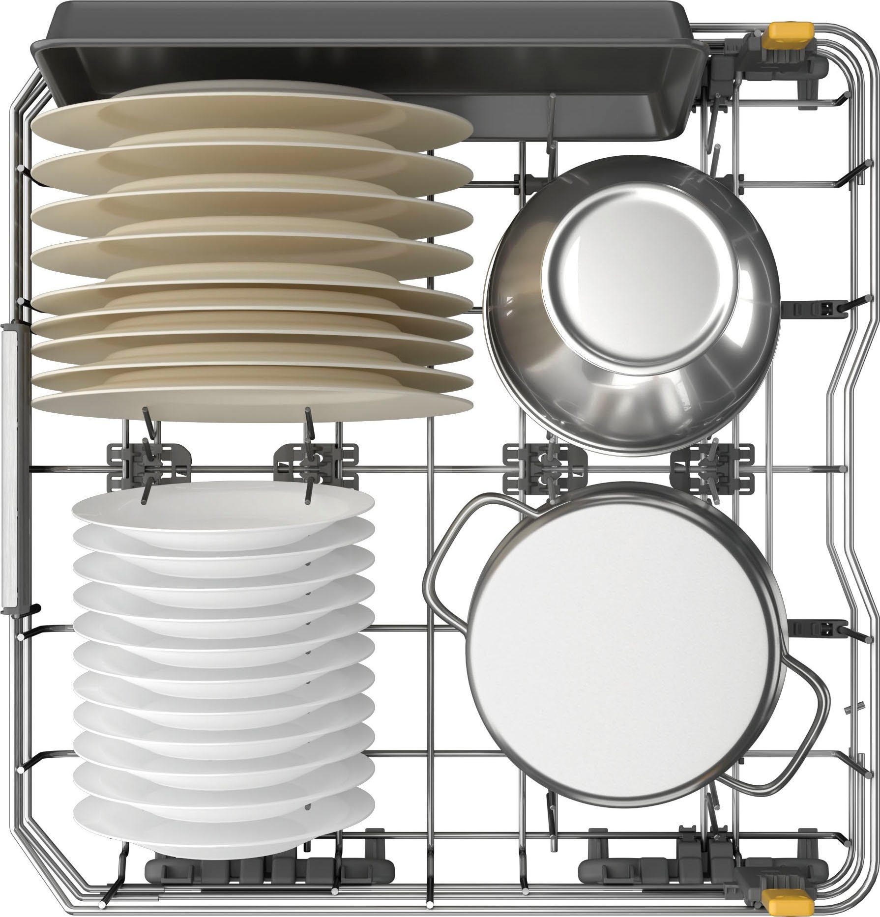 BAUKNECHT Onderbouwvaatwasser B7U HS51 X, 85 cm x 60 cm