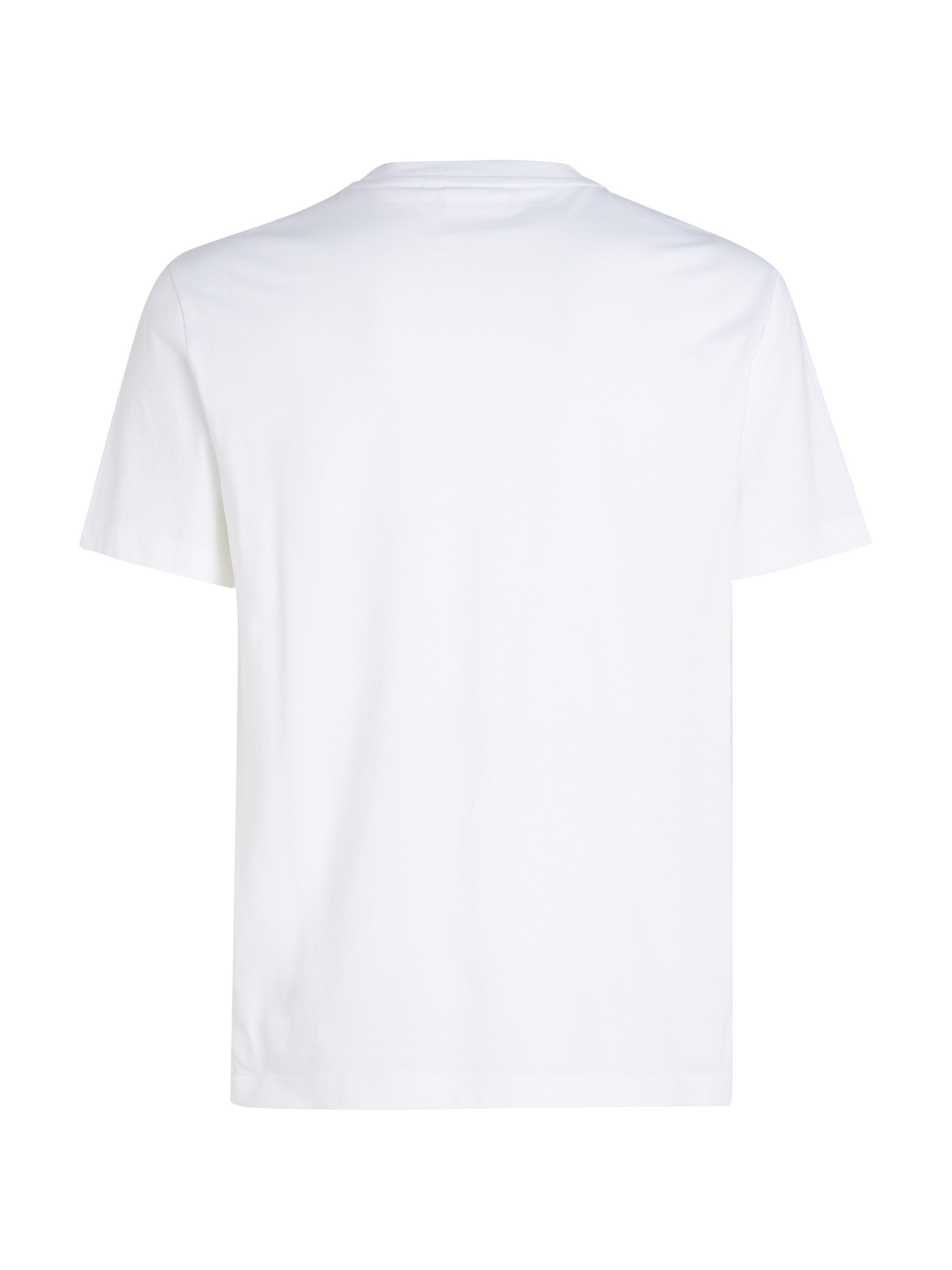 Calvin Klein T-shirt BRUSH LOGO T-SHIRT met een logo-opschrift