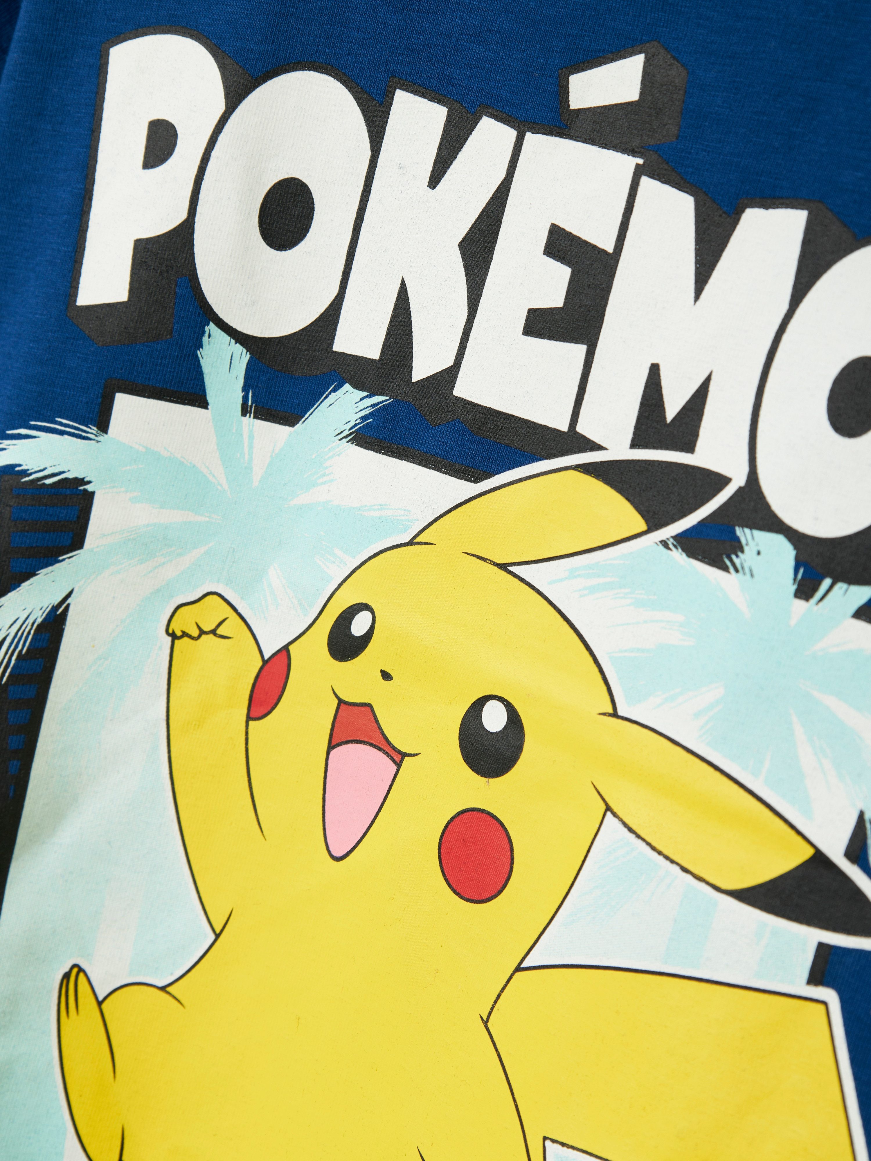 Name It Shirt met korte mouwen NMMMAHE POKEMON NREG SS TOP BOX SKY